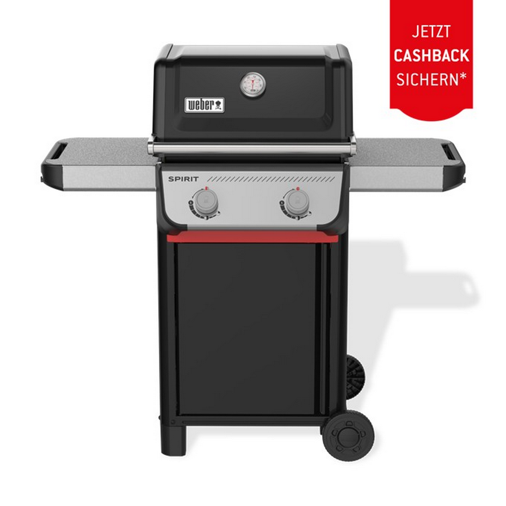 Weber Gasgrill 'Spirit E-210' schwarz 123 x 68 x 117 cm
