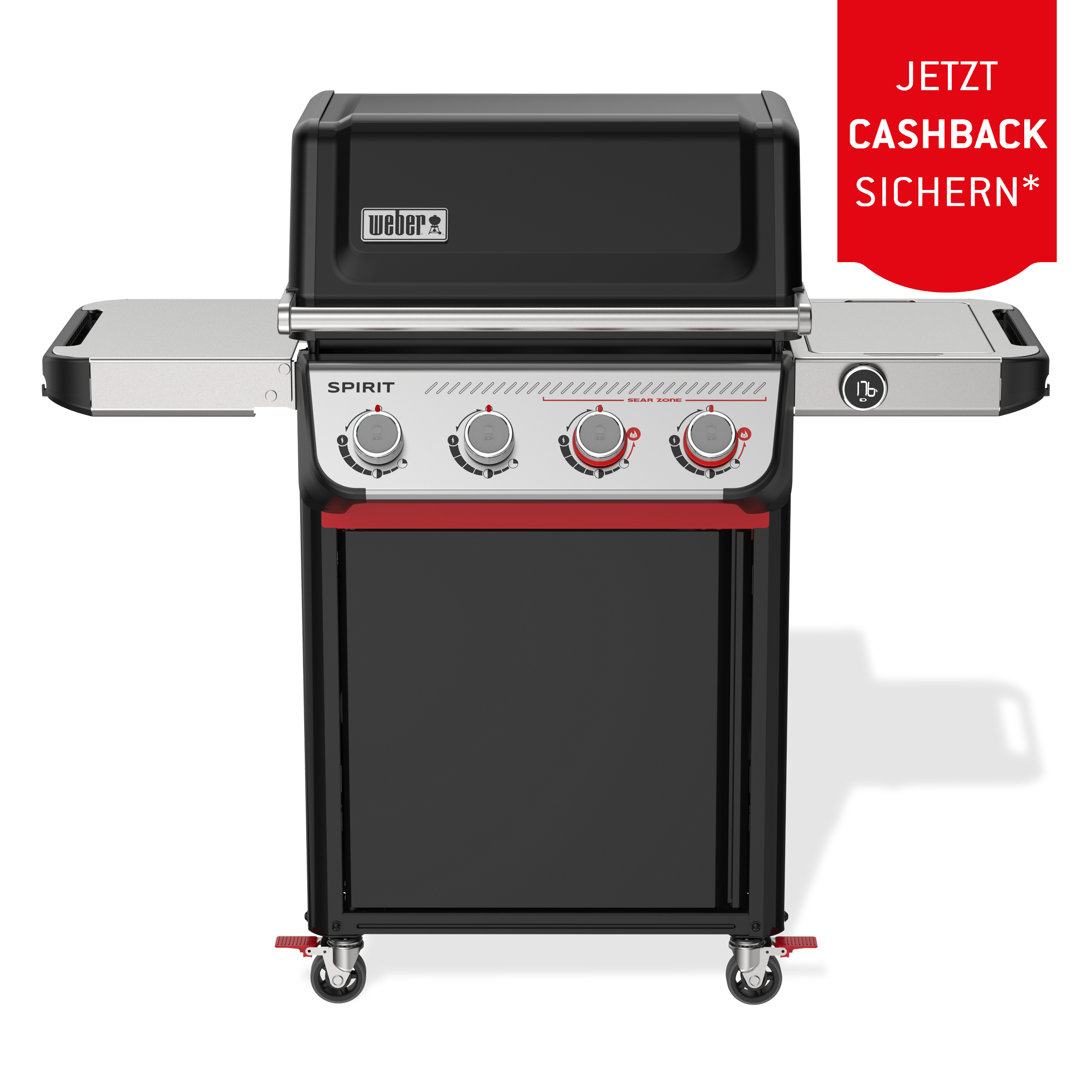 Weber Gasgrill 'Spirit EP-425 GBS' schwarz 132 x 118 x 65 cm