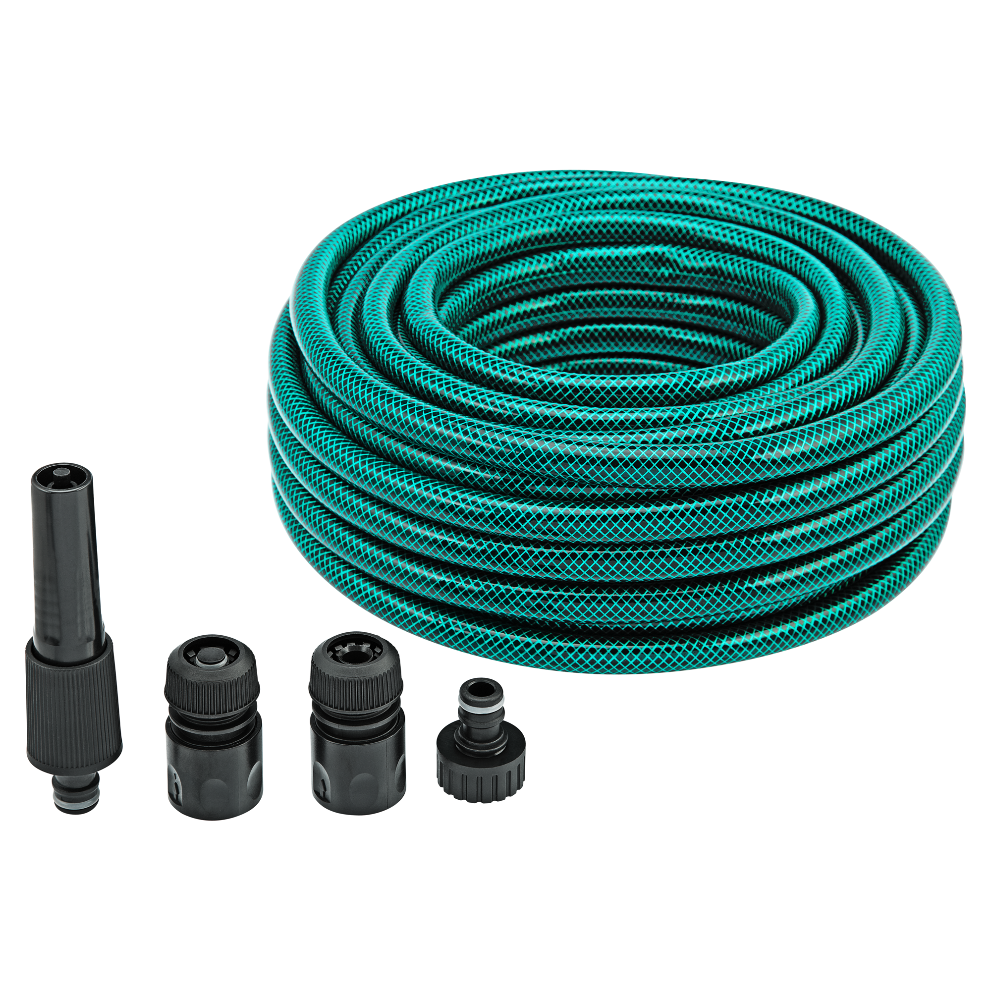 B1 Gartenschlauch-Set grün Ø 13 mm (1/2') 20 m