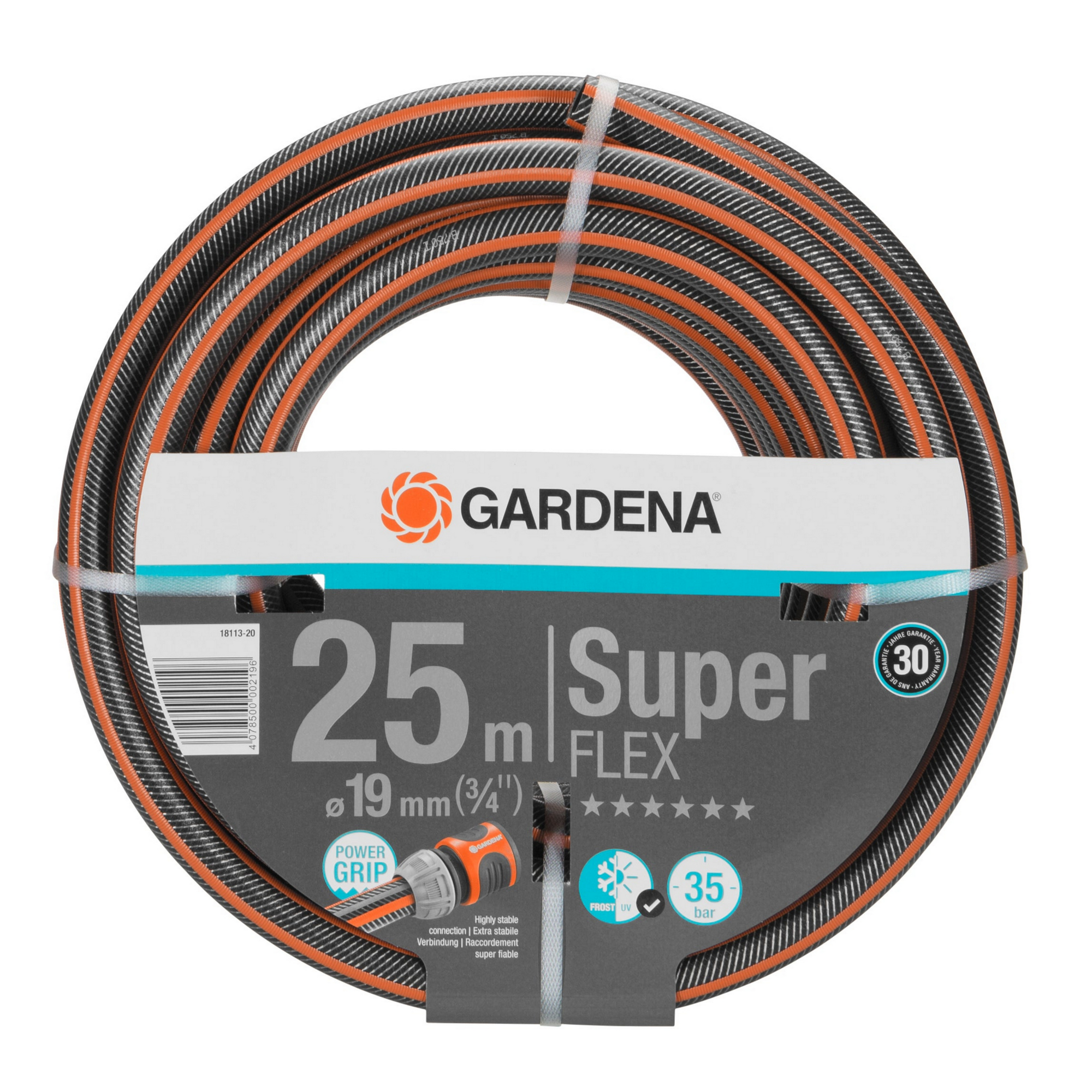 Gardena Gartenschlauch 'Premium SuperFlex' Ø 19 mm (3/4') 25 m