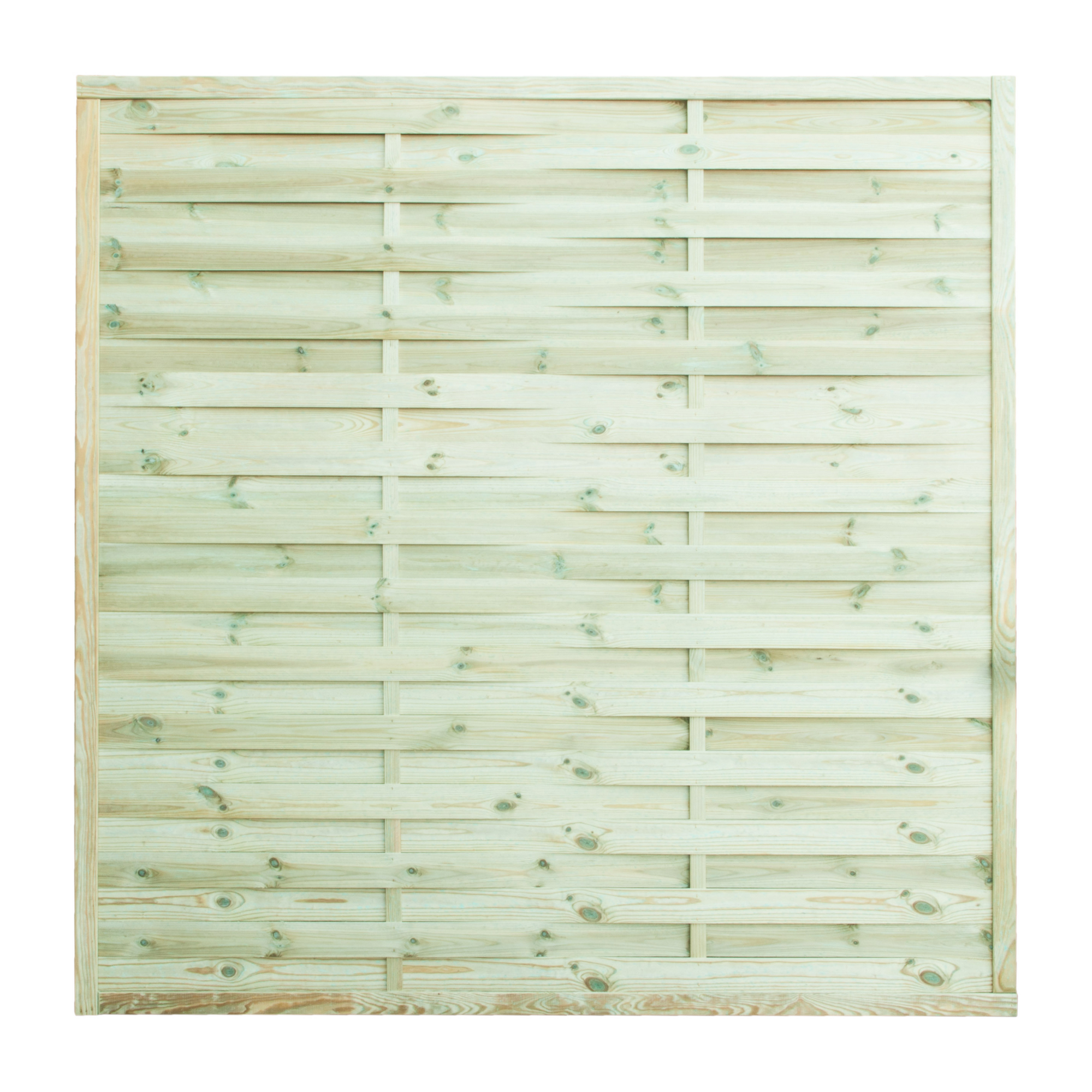 Stelmet Sichtschutzzaun Grundelement 180 x 180 cm KDI Kiefer