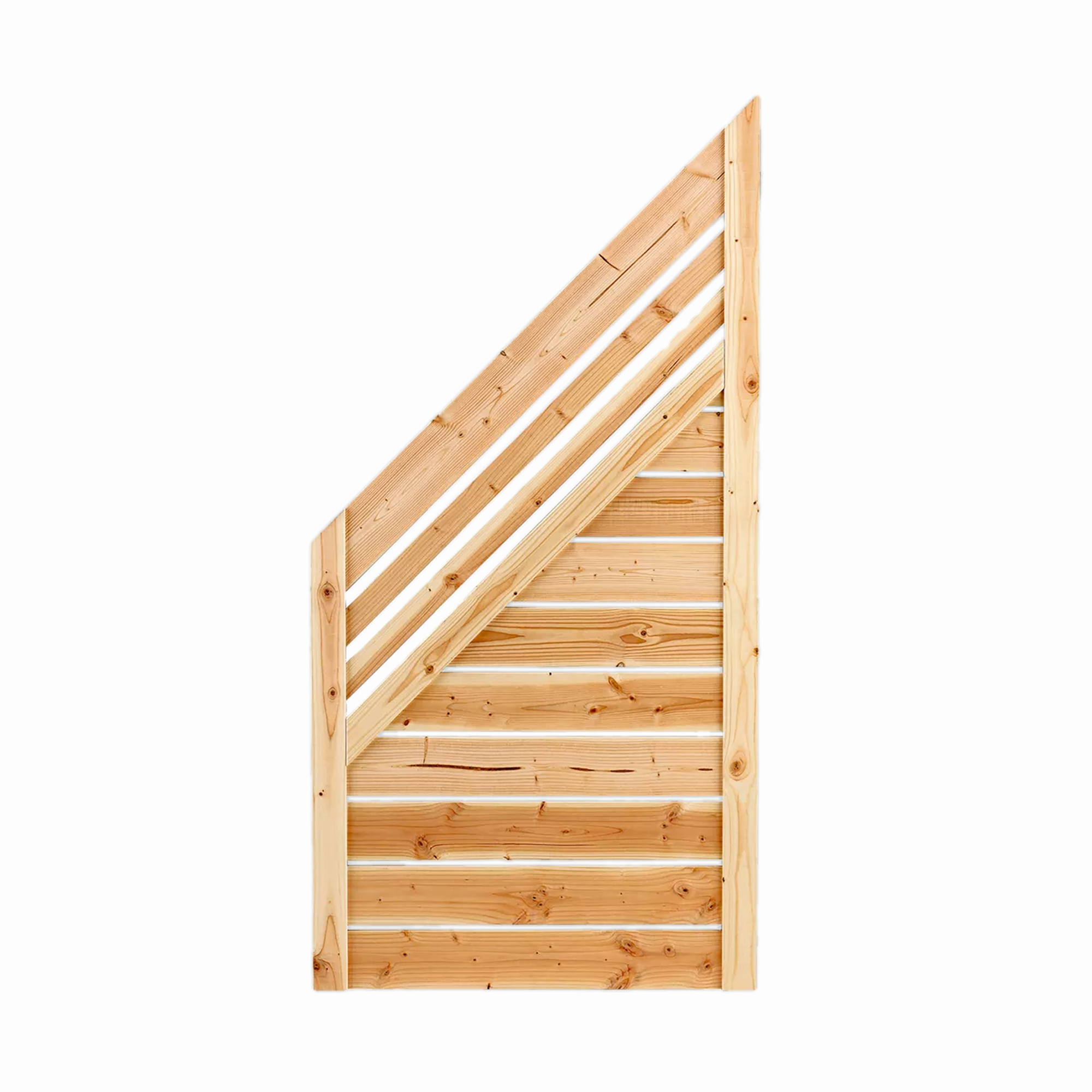 Rettenmeier Outdoor Wood Sichtschutzzaun 'NEO' holzfarben, Douglasienholz 90 x 180/90 cm