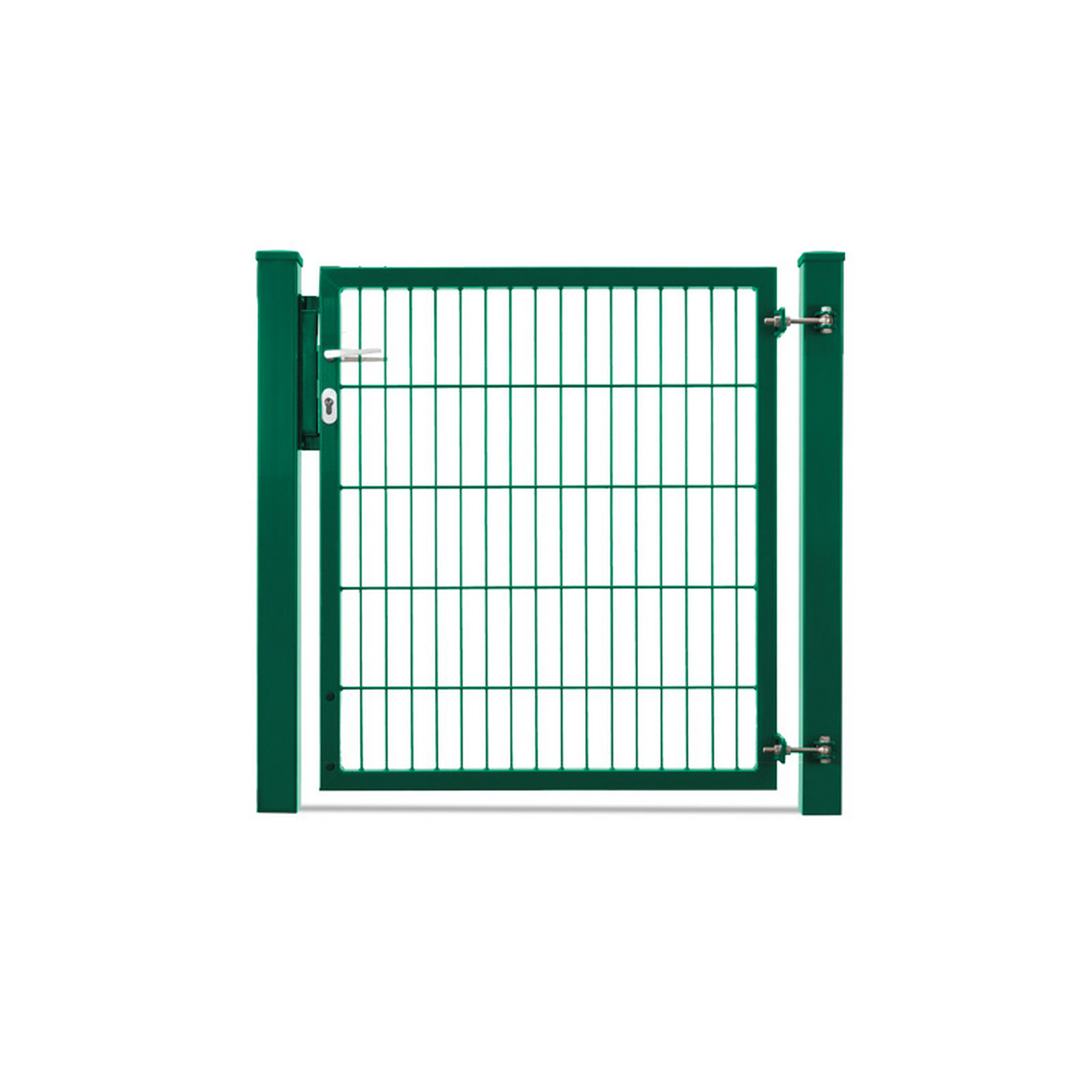 deutsche zauntechnik Flügeltor 'Vario Compact' moosgrün 100 x 100 cm