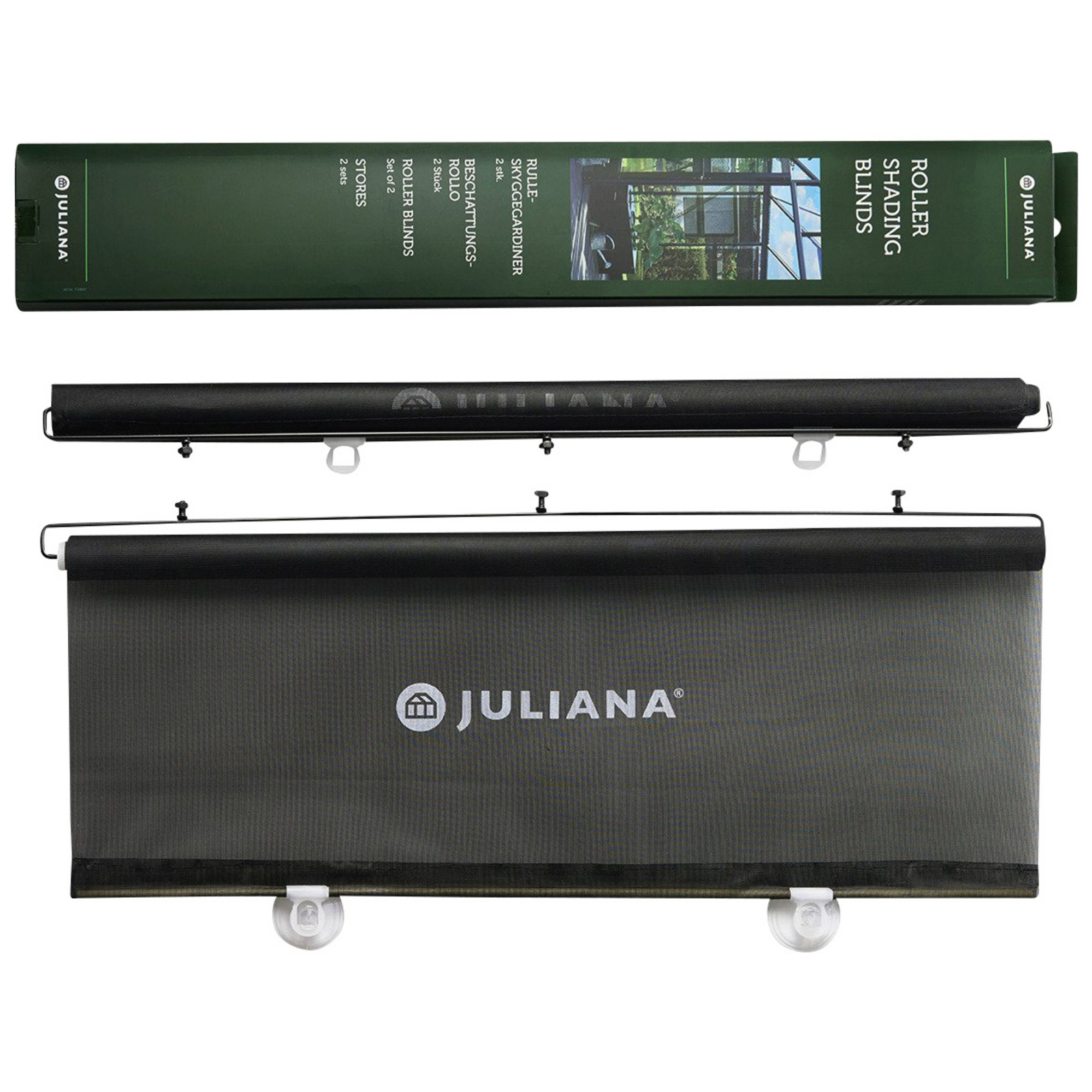 Juliana Rollo für Gartenhaus, 2er Pack 67,5 x 200 cm