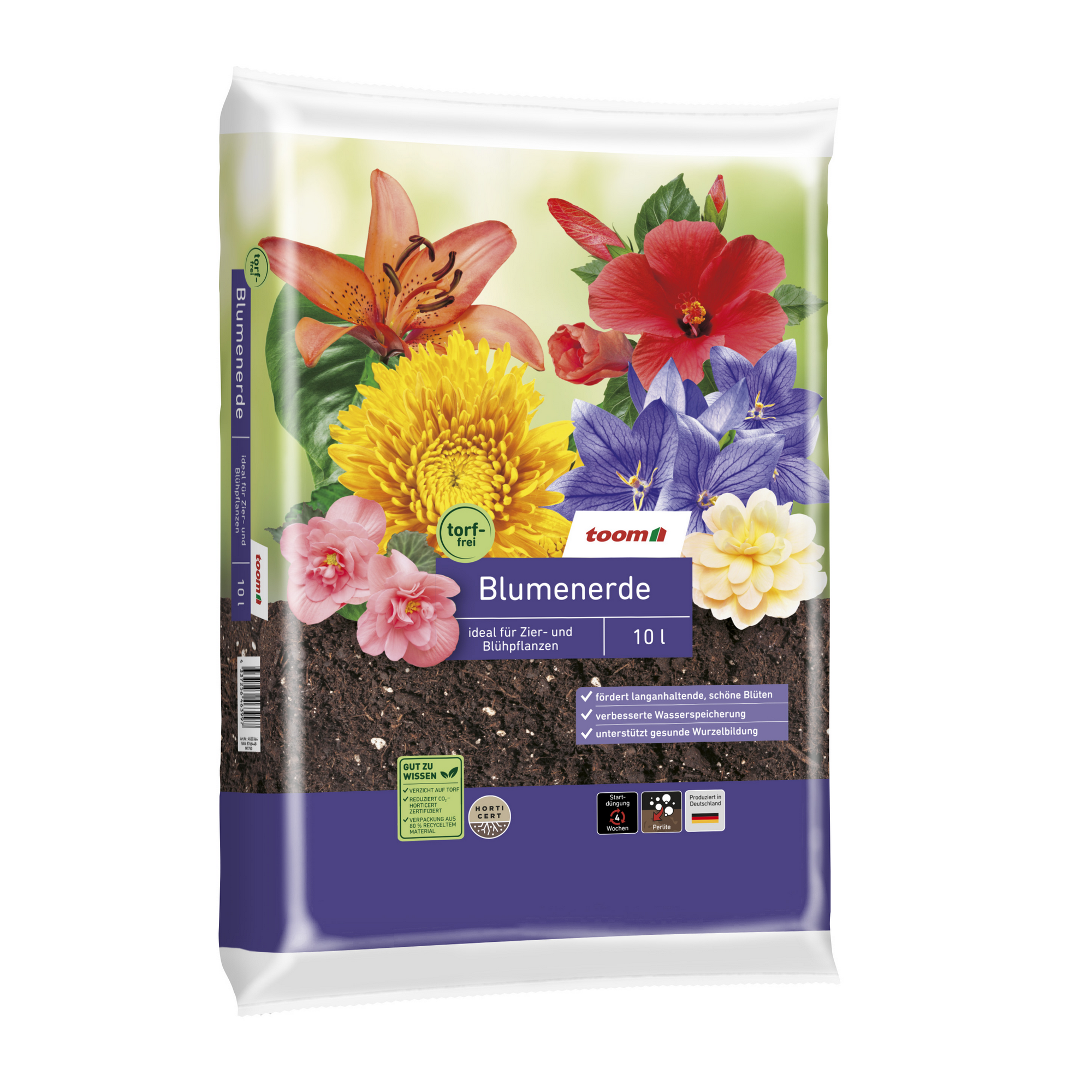 toom Blumenerde torffrei 10 l