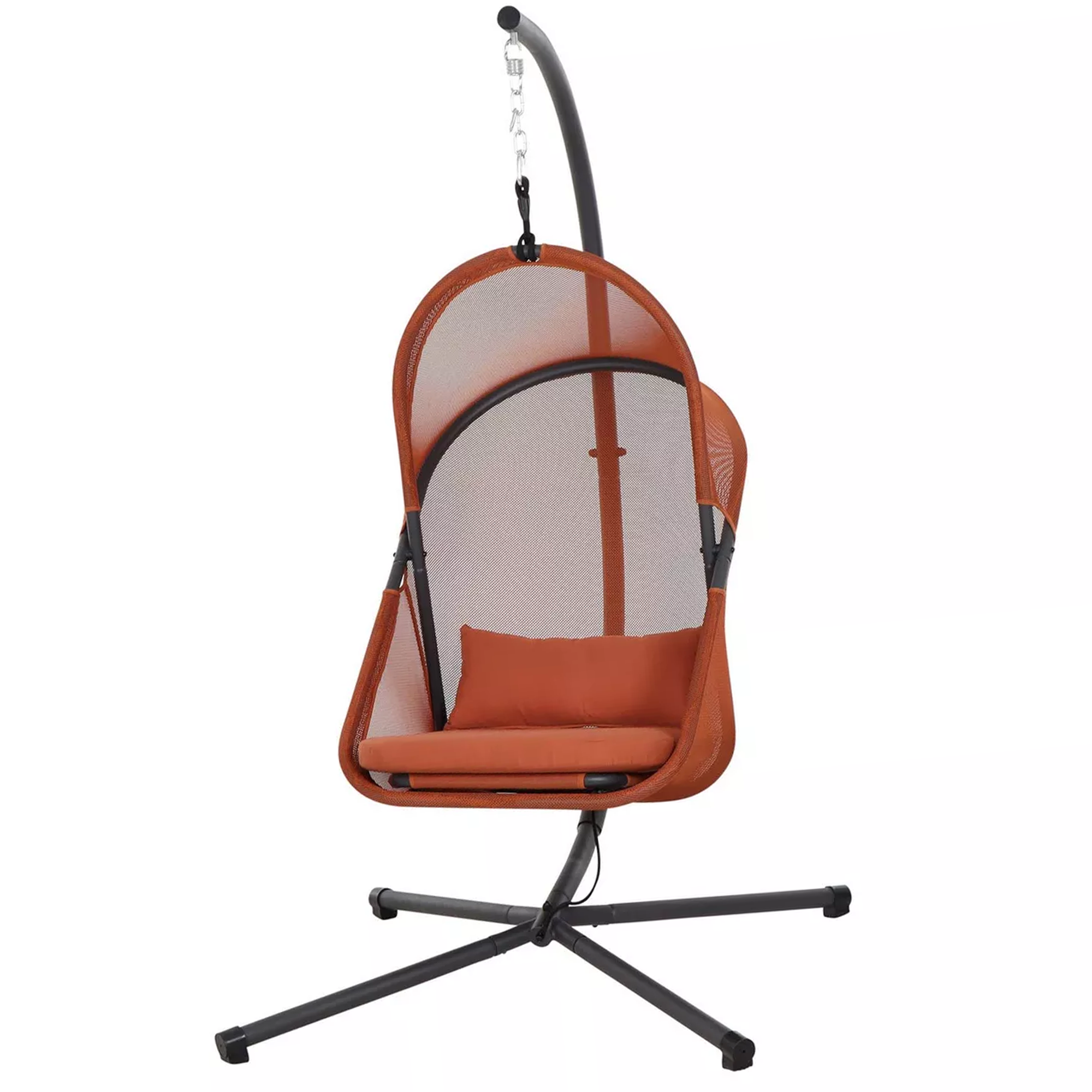 Siena Garden Hängesessel 'Yobaya' mit Gestell rot x 195 x 106 cm