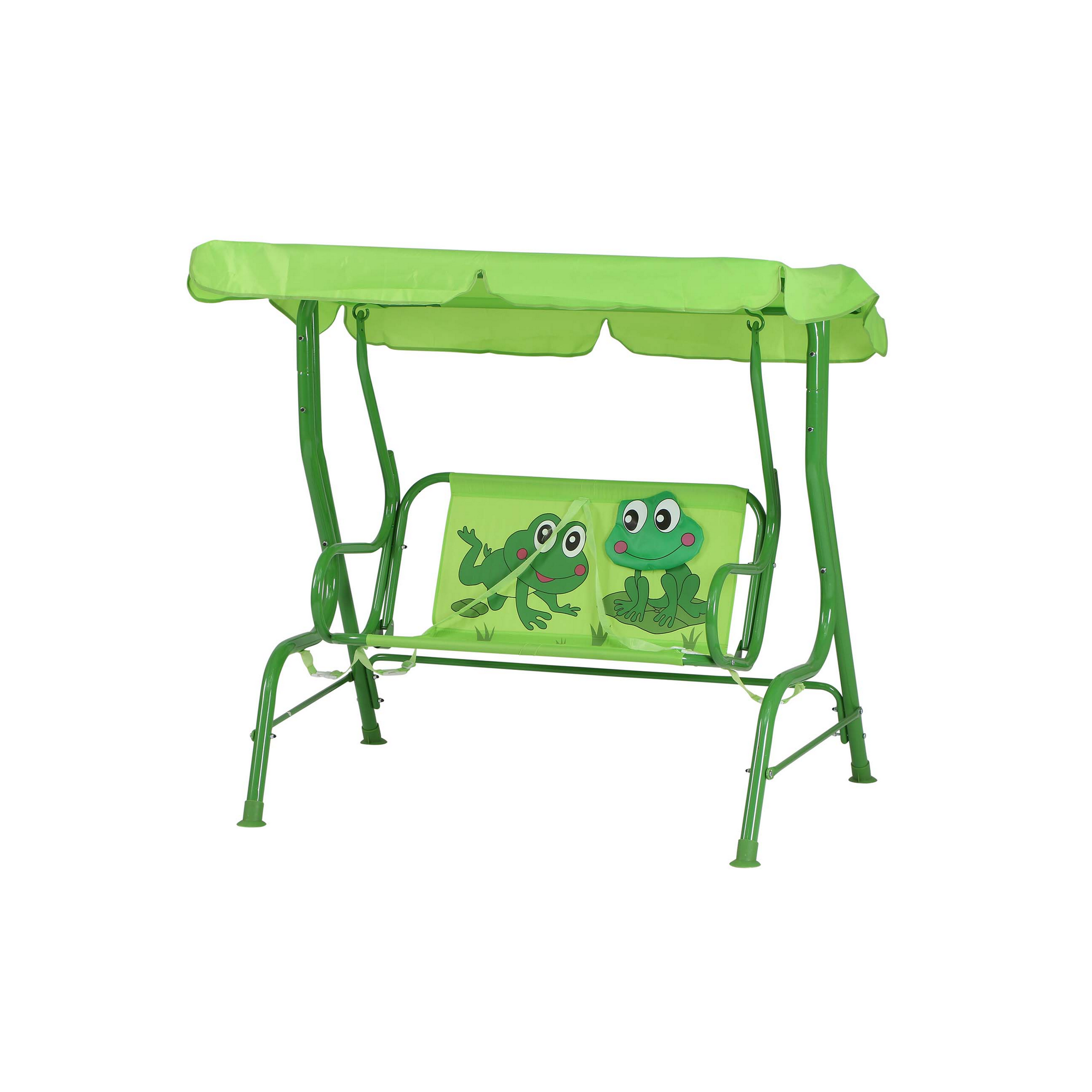 Siena Garden Hollywoodschaukel für Kinder 'Froggy' grün 75 x 115 x 118 cm