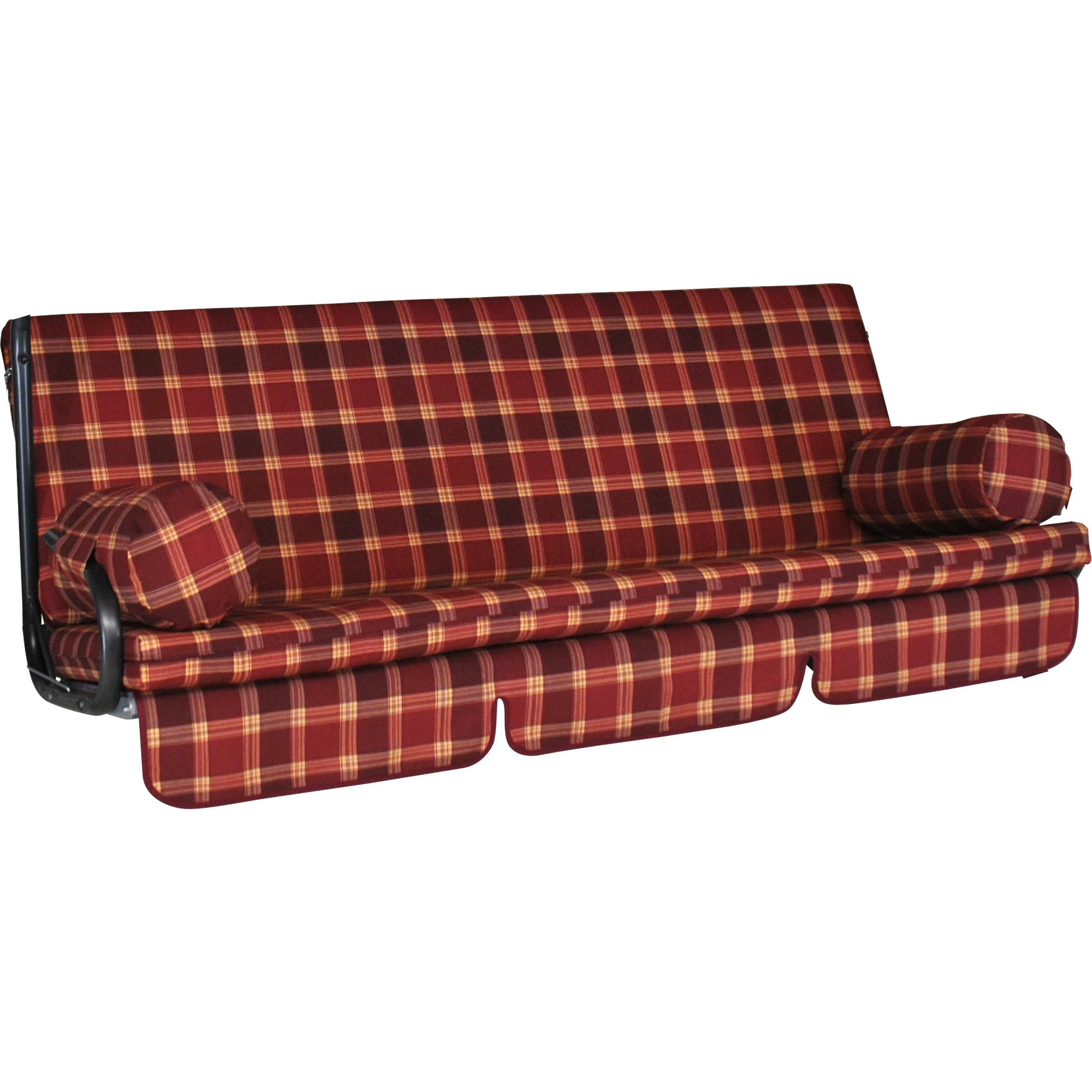 Angerer Freizeitmöbel Hollywoodschaukel-Auflage 'Trend Rio' bordeaux 178 x 54 x 9 cm