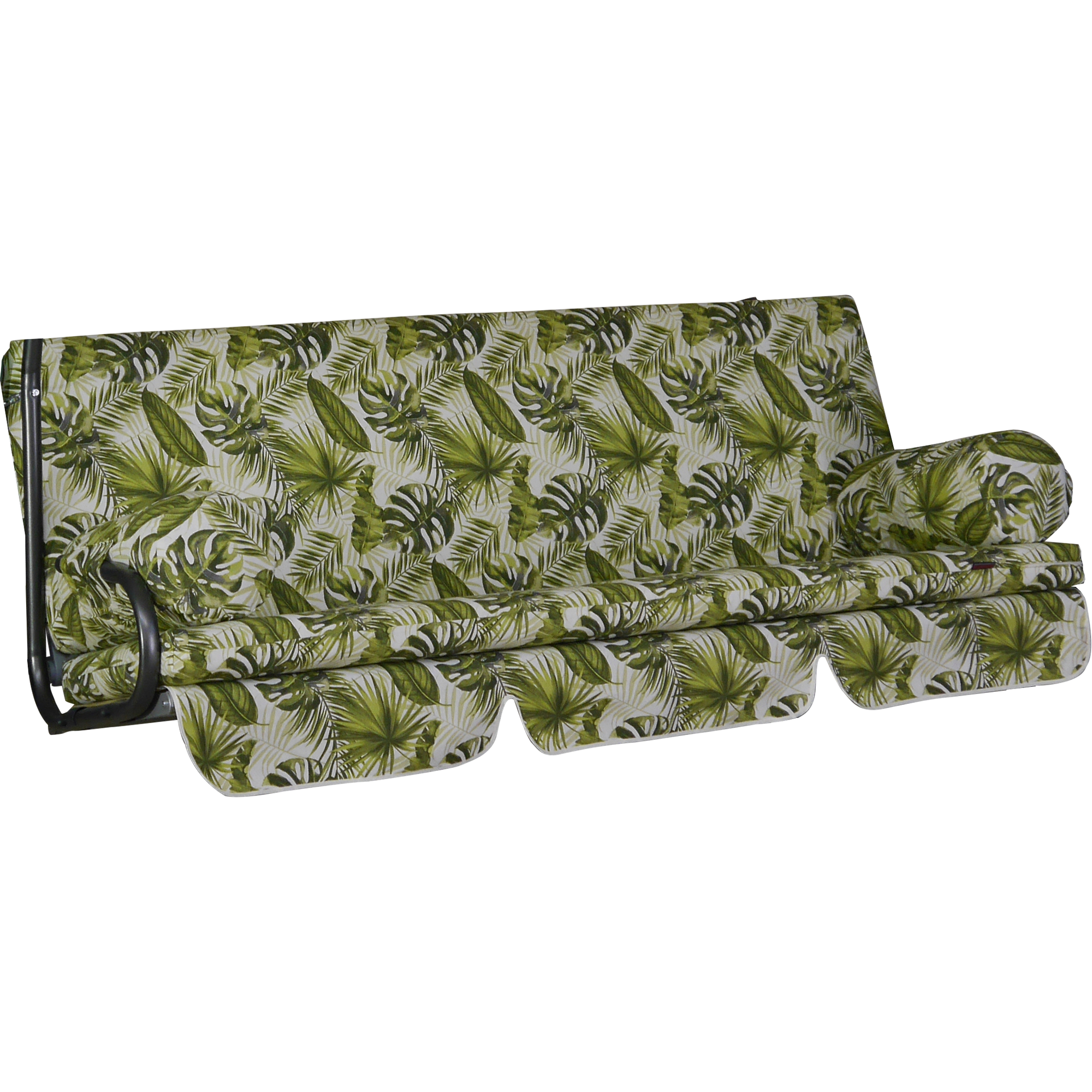Angerer Freizeitmöbel Hollywoodschaukel-Auflage 'Trend Havanna' grün 178 x 54 x 9 cm