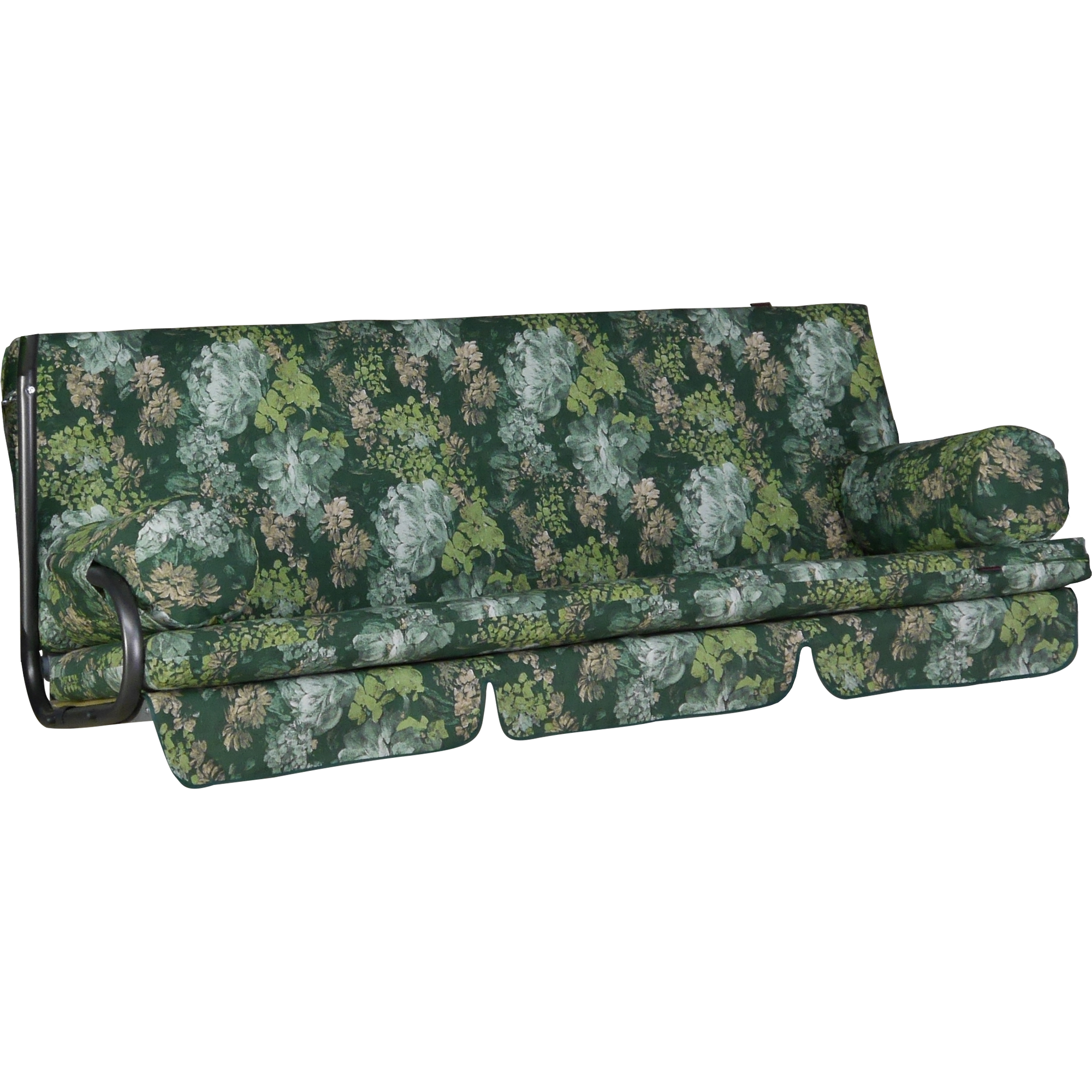 Angerer Freizeitmöbel Hollywoodschaukel-Auflage 'Trend Pirna' grün 178 x 54 x 9 cm