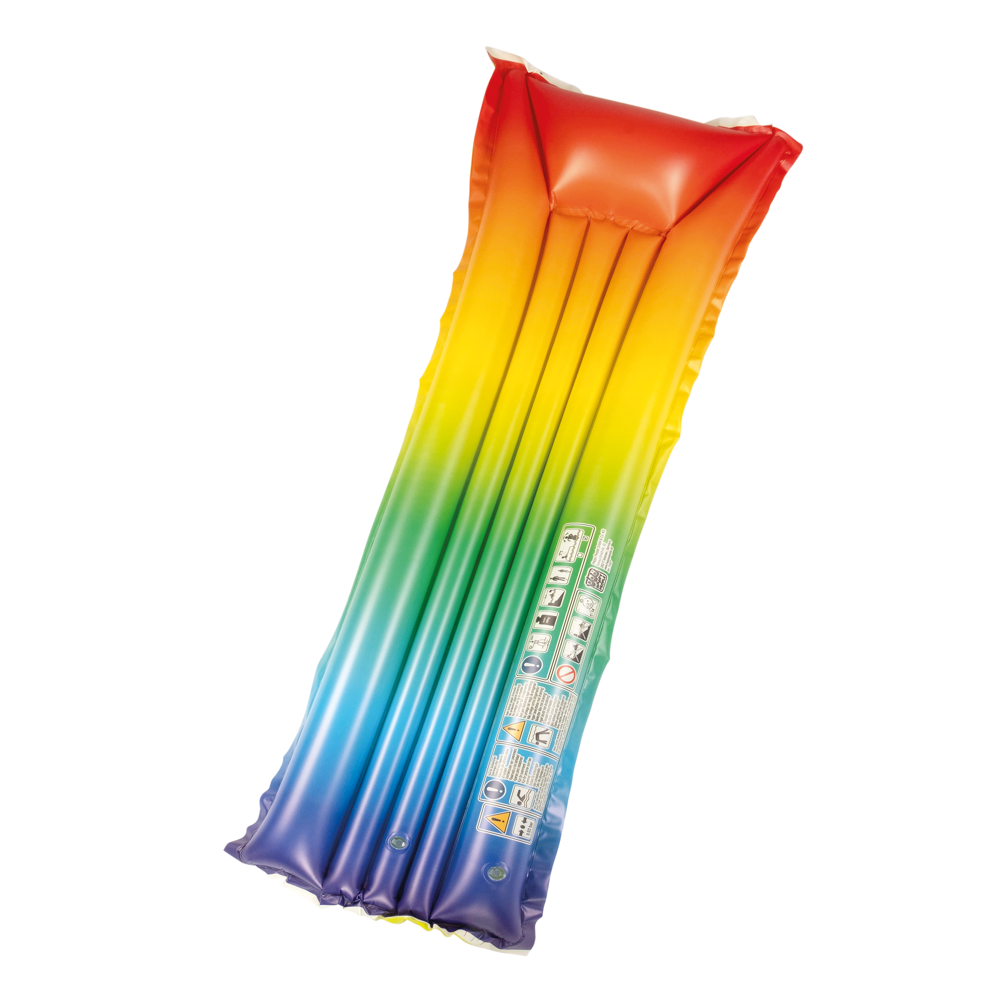 Happy People Luftmatratze 'Rainbow' mehrfarbig 177 x 66 cm