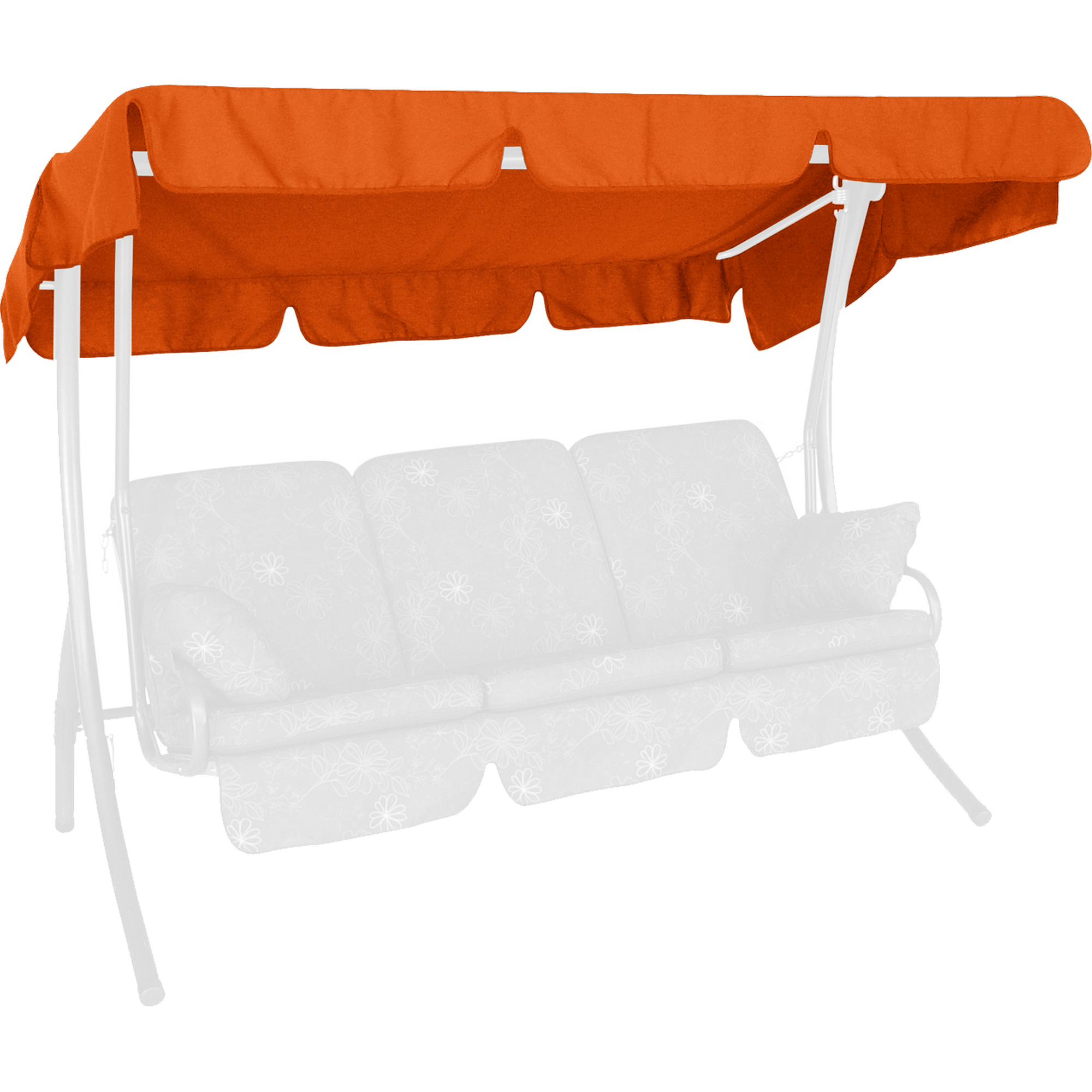 Angerer Freizeitmöbel Ersatzdach für Hollywoodschaukel 'Swingtex' terrakotta 210 x 145 cm