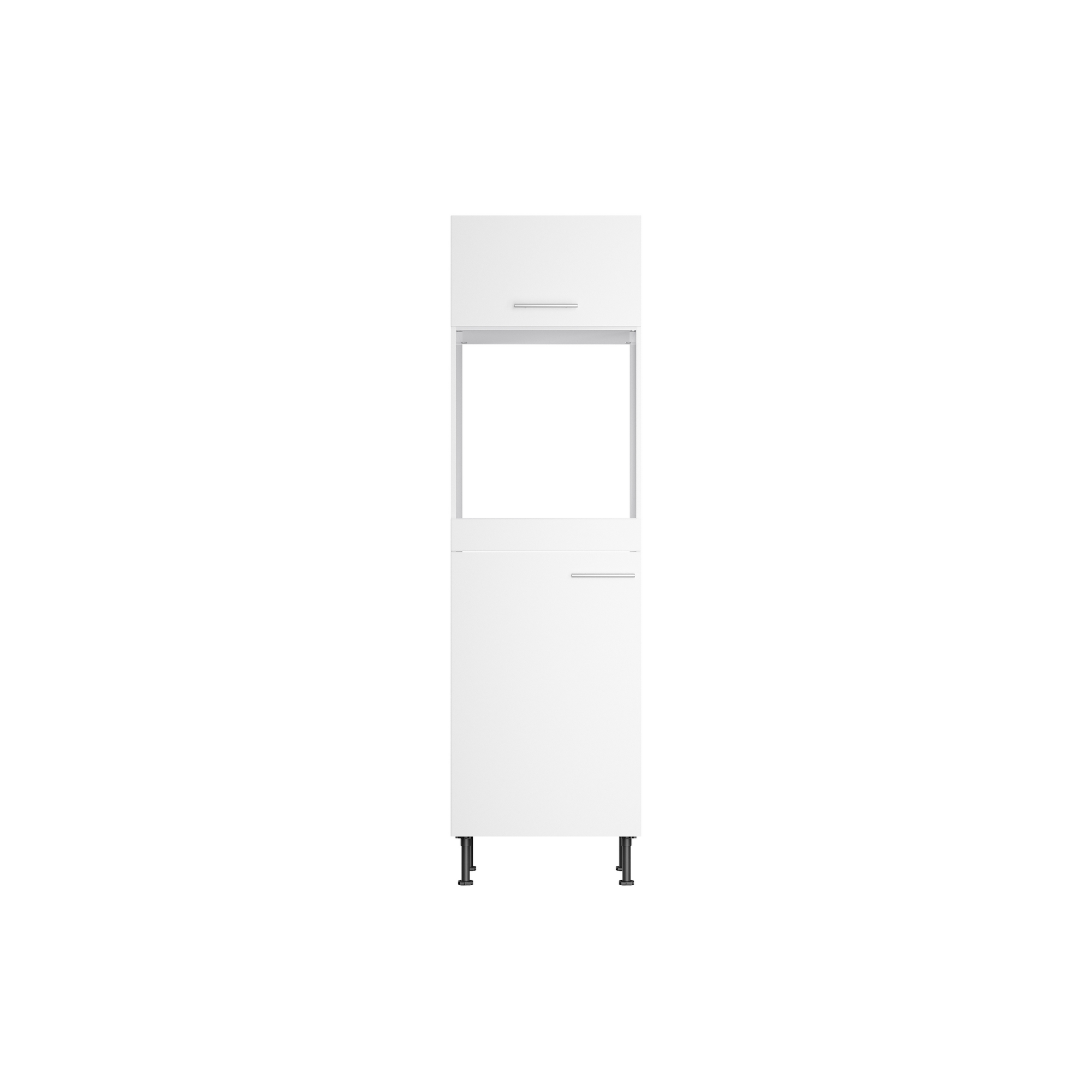 OPTIFIT Hochschrank für Backofen und Kühlschrank 'Optikomfort Bengt932' weiß 60 x 211,8 x 58,4 cm
