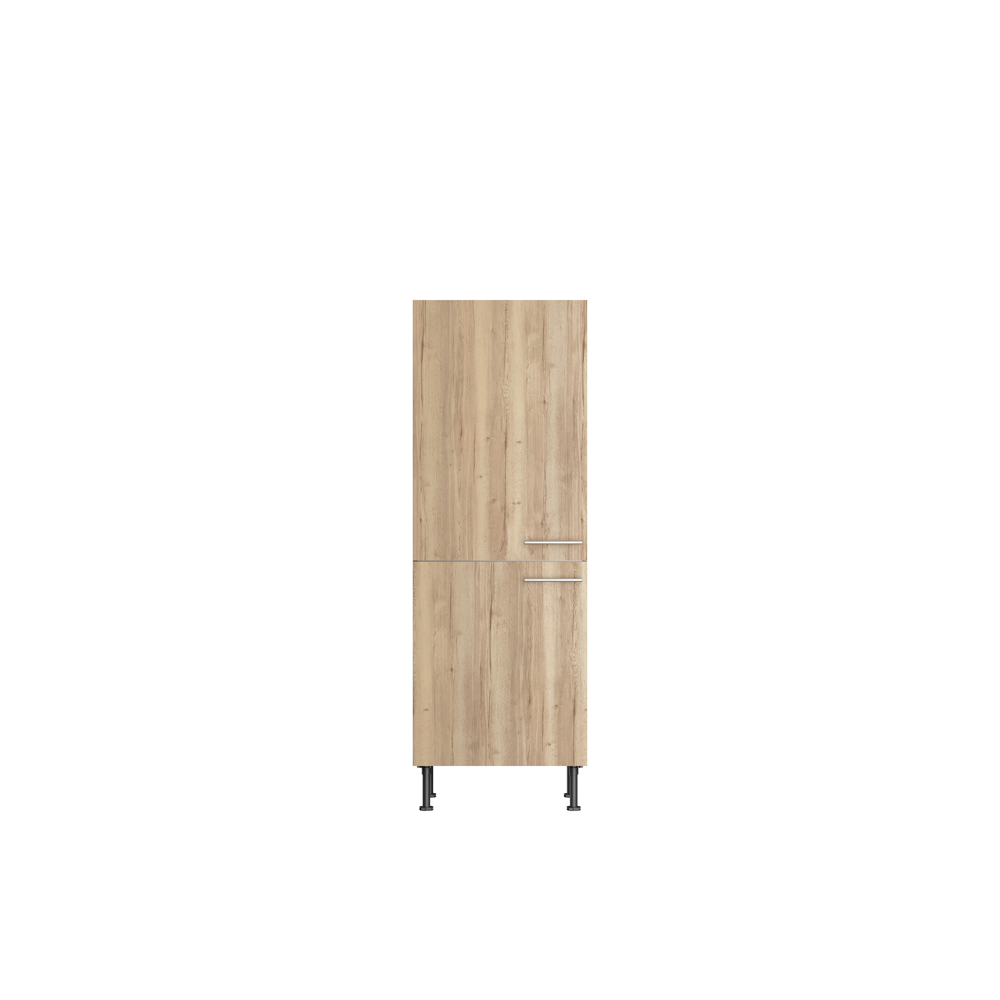 OPTIFIT Midischrank für Einbaukühlschrank 'Optikomfort Erik290' eichefarben 60 x 176,6 x 58,4 cm