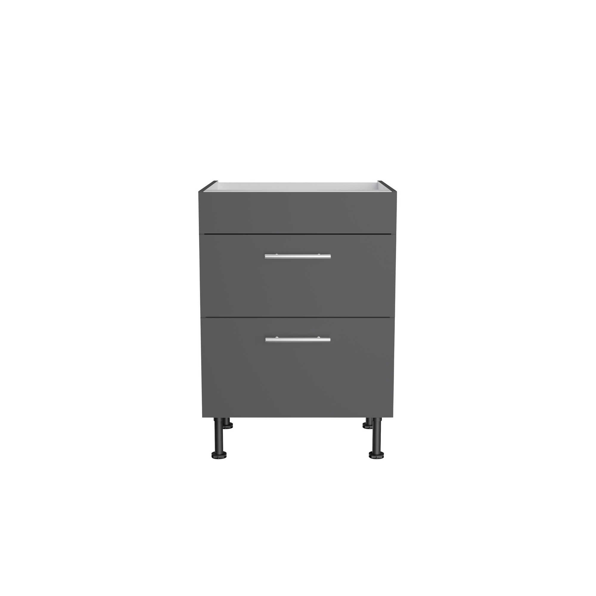 OPTIFIT Unterschrank für Kochfeld 'OPTIkomfort Ingvar420' anthrazit matt 60 x 87 x 58,4 cm