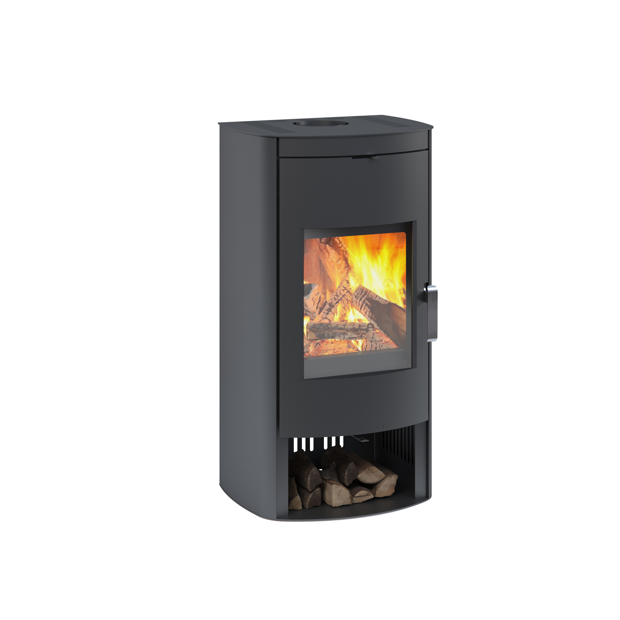 Kaminofen 'Kiruna' schwarz 7,5 kW
