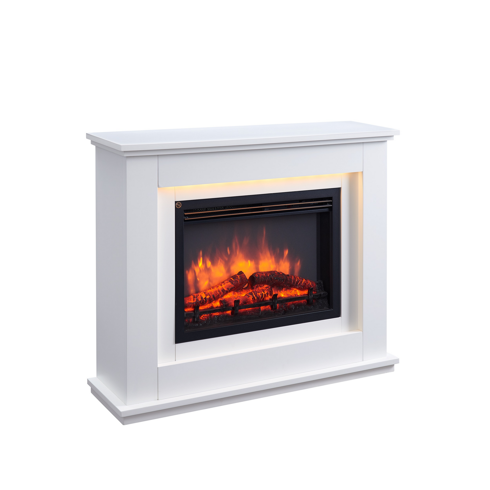 Richen Elektrokamin 'Baldur' weiß 2 kW