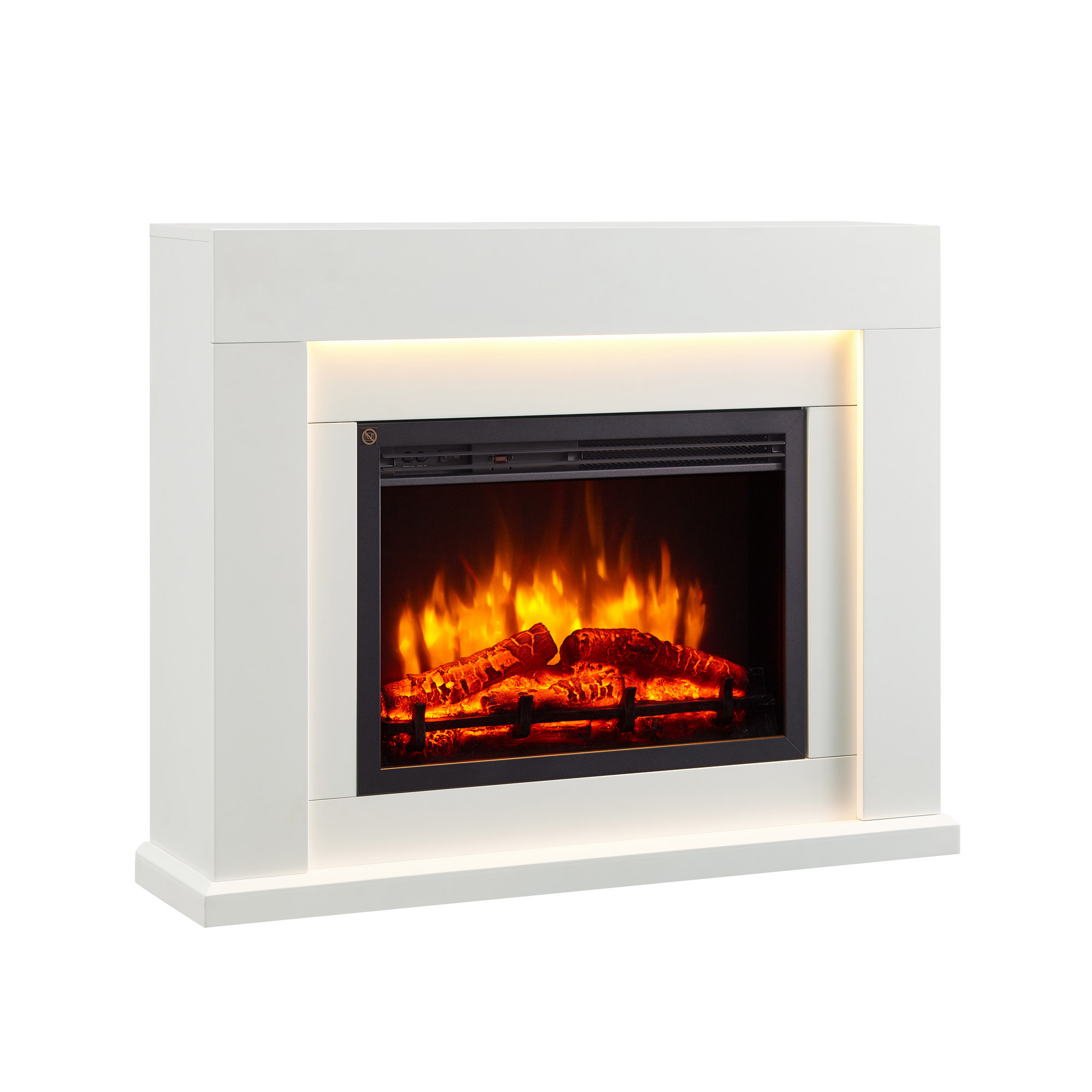 Richen Elektrokamin 'Elektra' weiß 2 kW