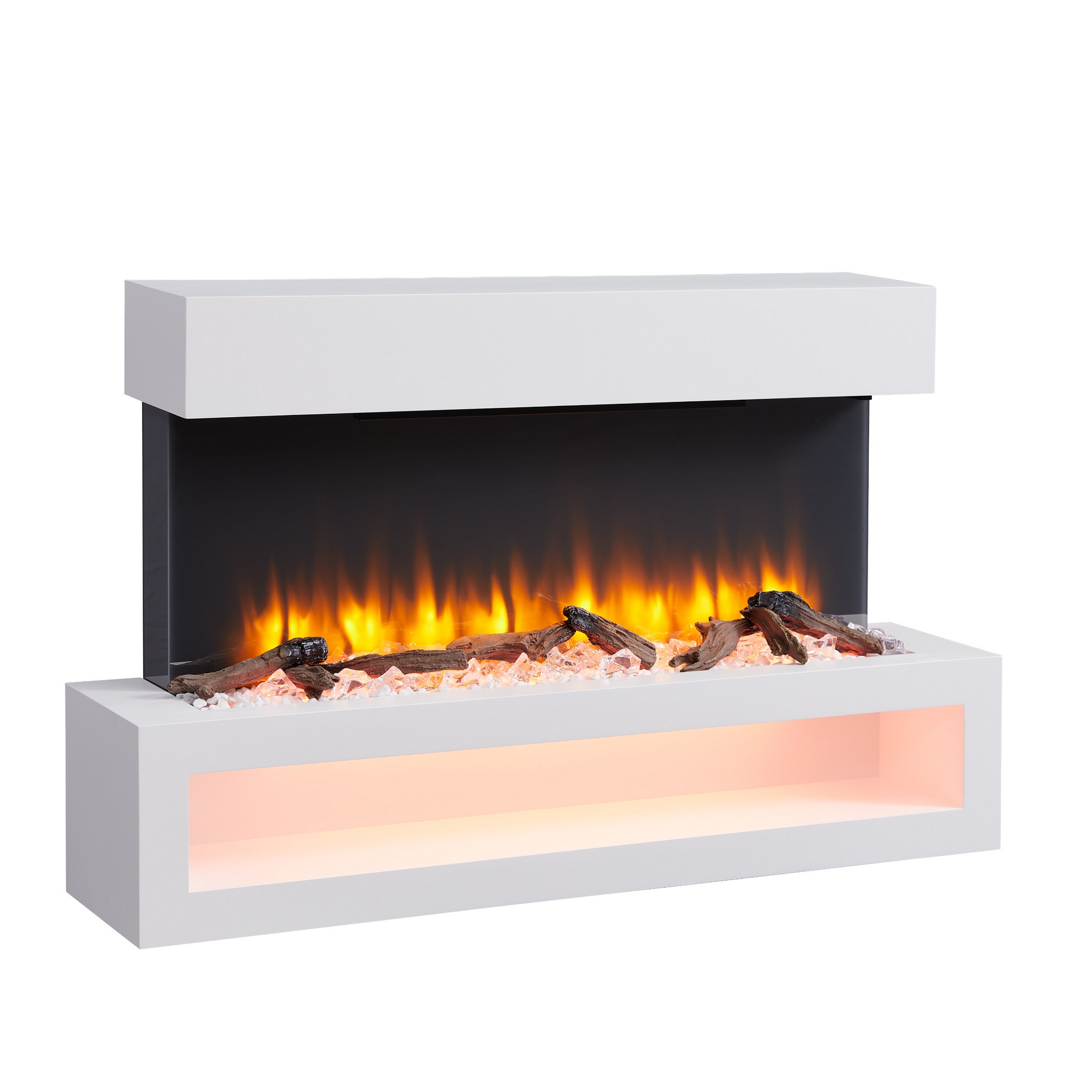 Richen Elektrokamin 'Nikos' weiß 2 kW