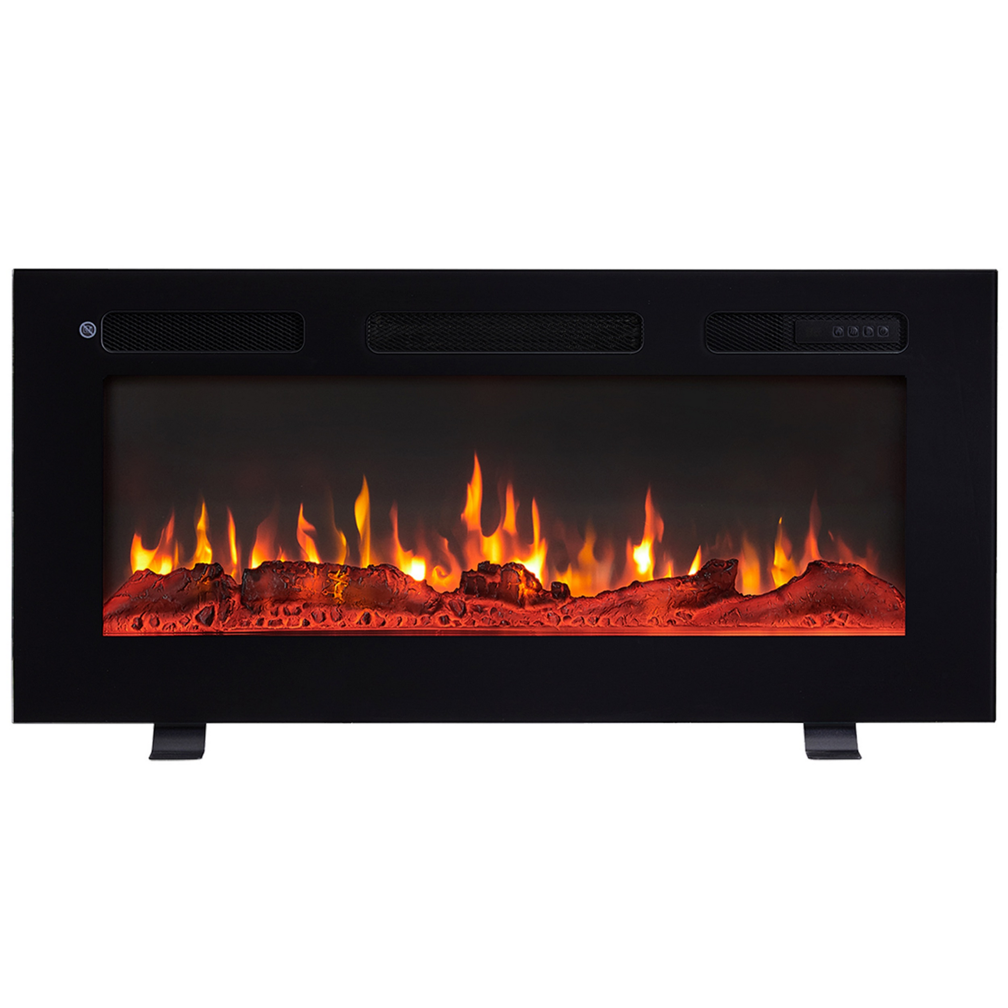 Balderia Elektrokamin 'Leif 36' schwarz 1,8 kW