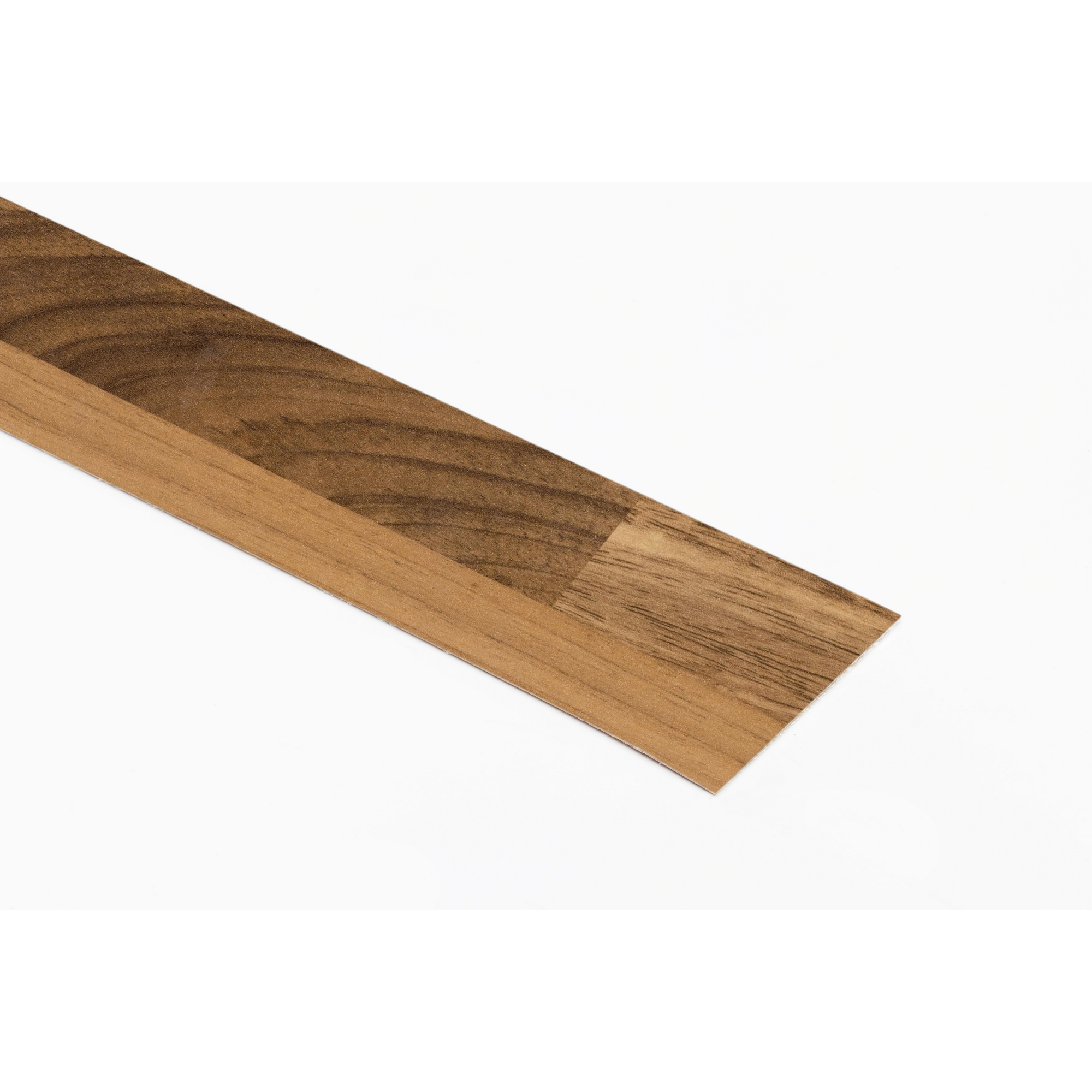 Bügelkante '3324 Nuss Butcherblock' braun 4,5 x 65 cm