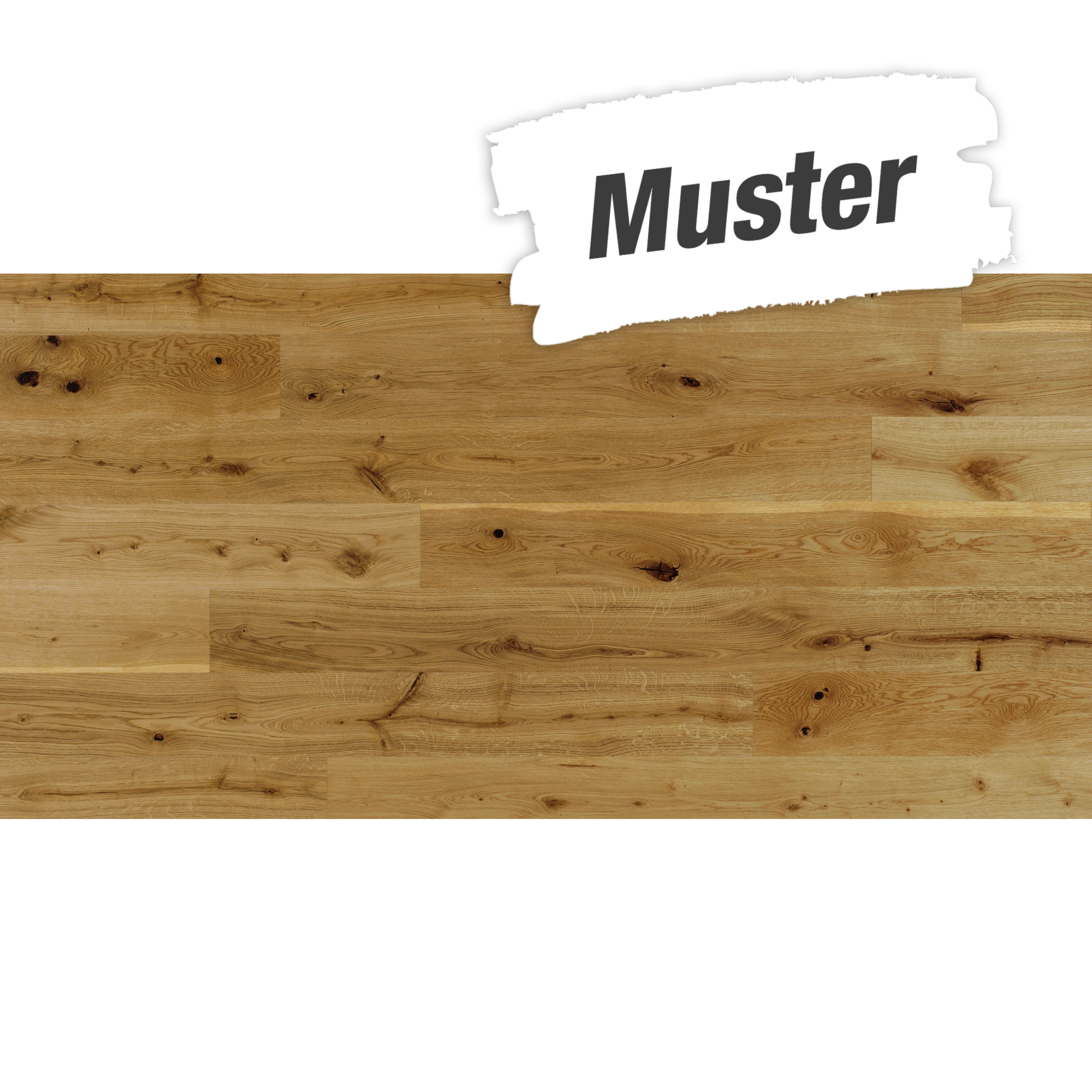 Parador Handmuster zum Parkett 'Basic 11-5' Eiche Rustikal matt lackiert braun 11,5 mm