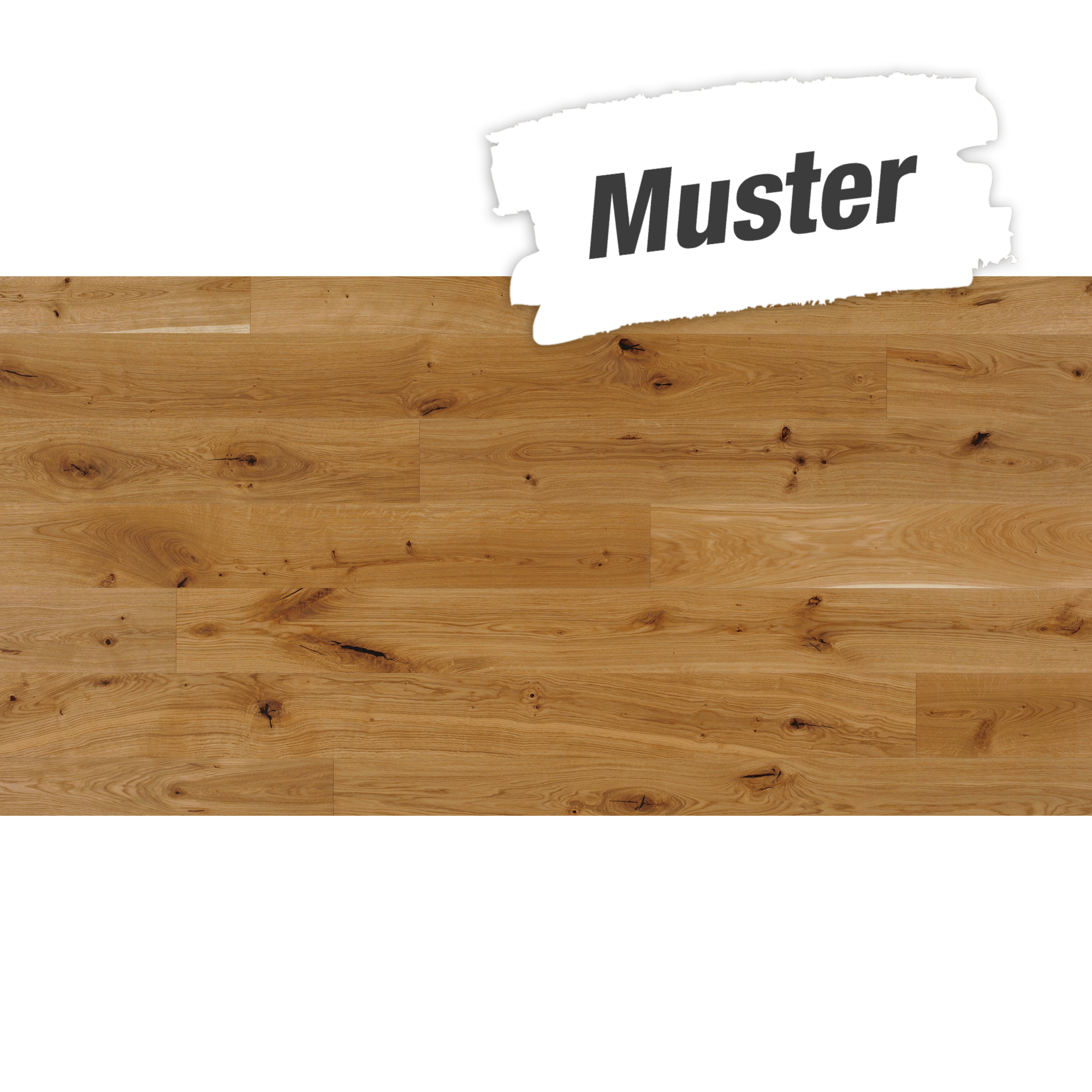 Parador Handmuster zum Parkett 'Basic 11-5' Eiche naturgeölt braun 11,5 mm