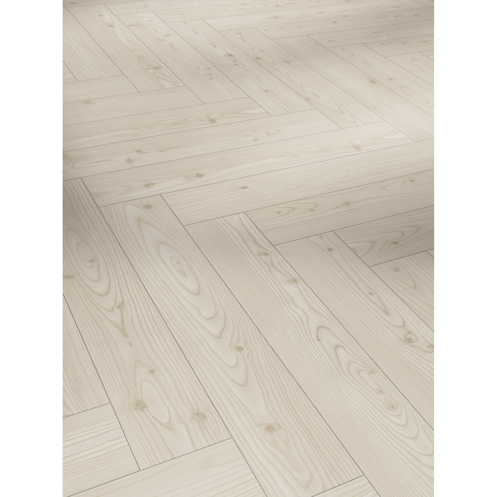 Parador Laminat 'Trendtime 3' Lärche Yukon seidenmatt  weiß 8 mm