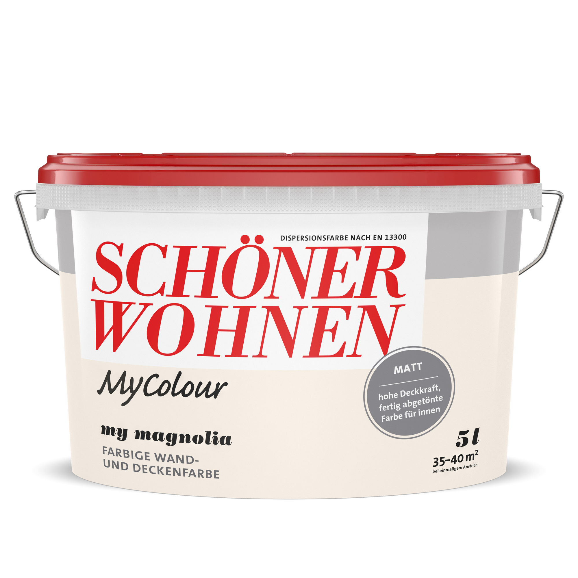 Schöner Wohnen Farbe Wandfarbe my colour 'my magnolia' hellbeige matt 5 l