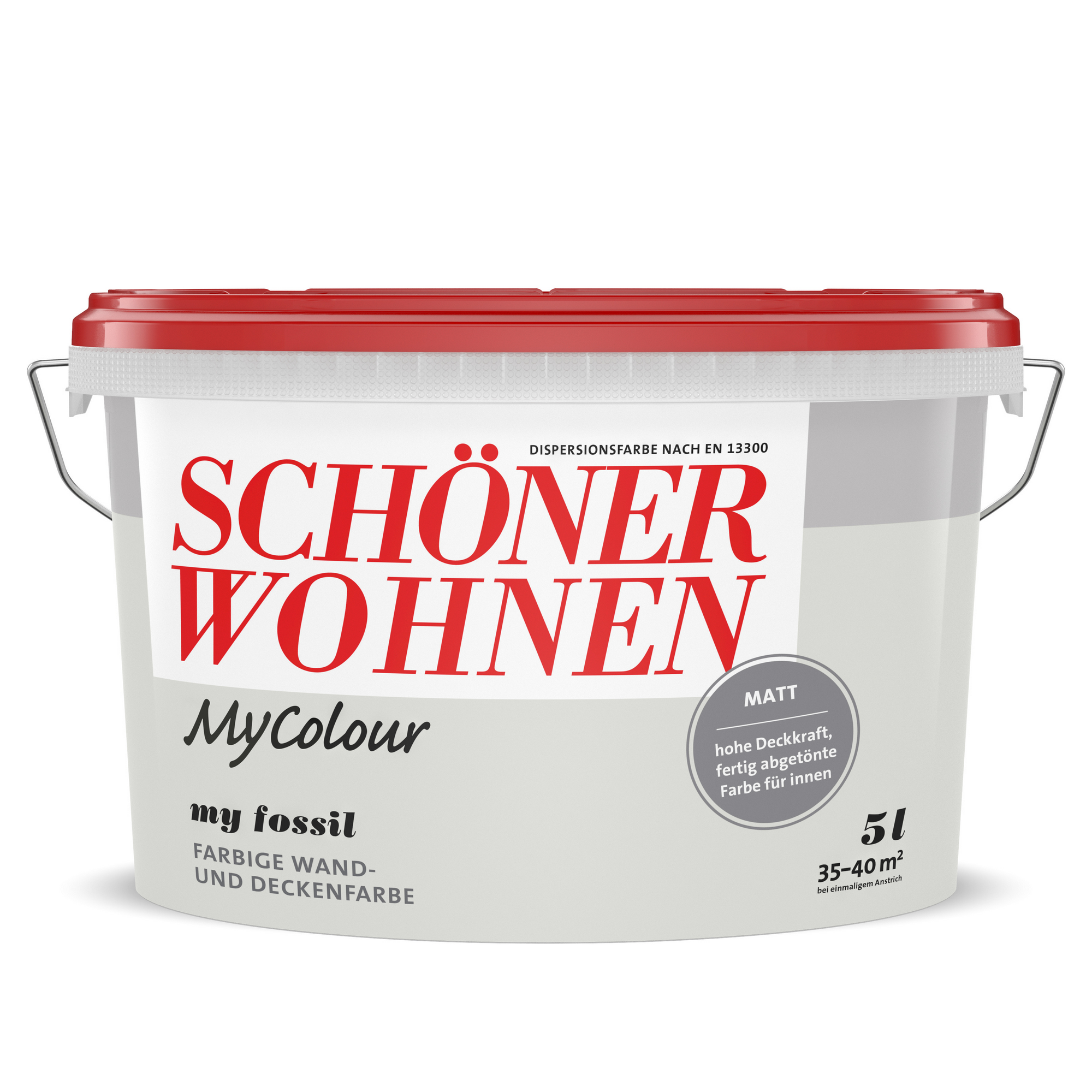 Schöner Wohnen Farbe Wandfarbe my colour 'my fossil' beigegrau matt 5 l