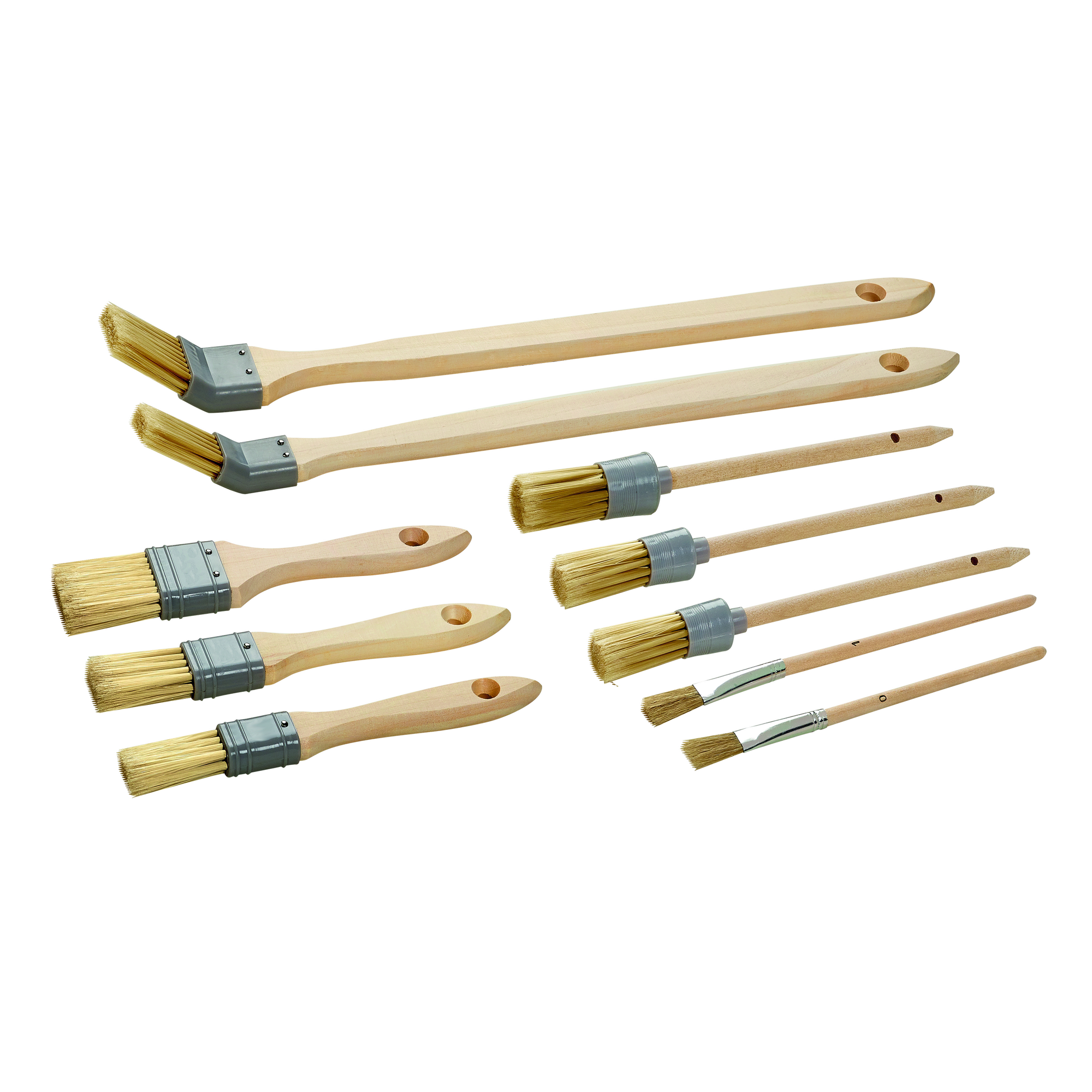 B1 Pinsel-Set 10-teilig 3xFP 3xRP 2xEP 2xKP