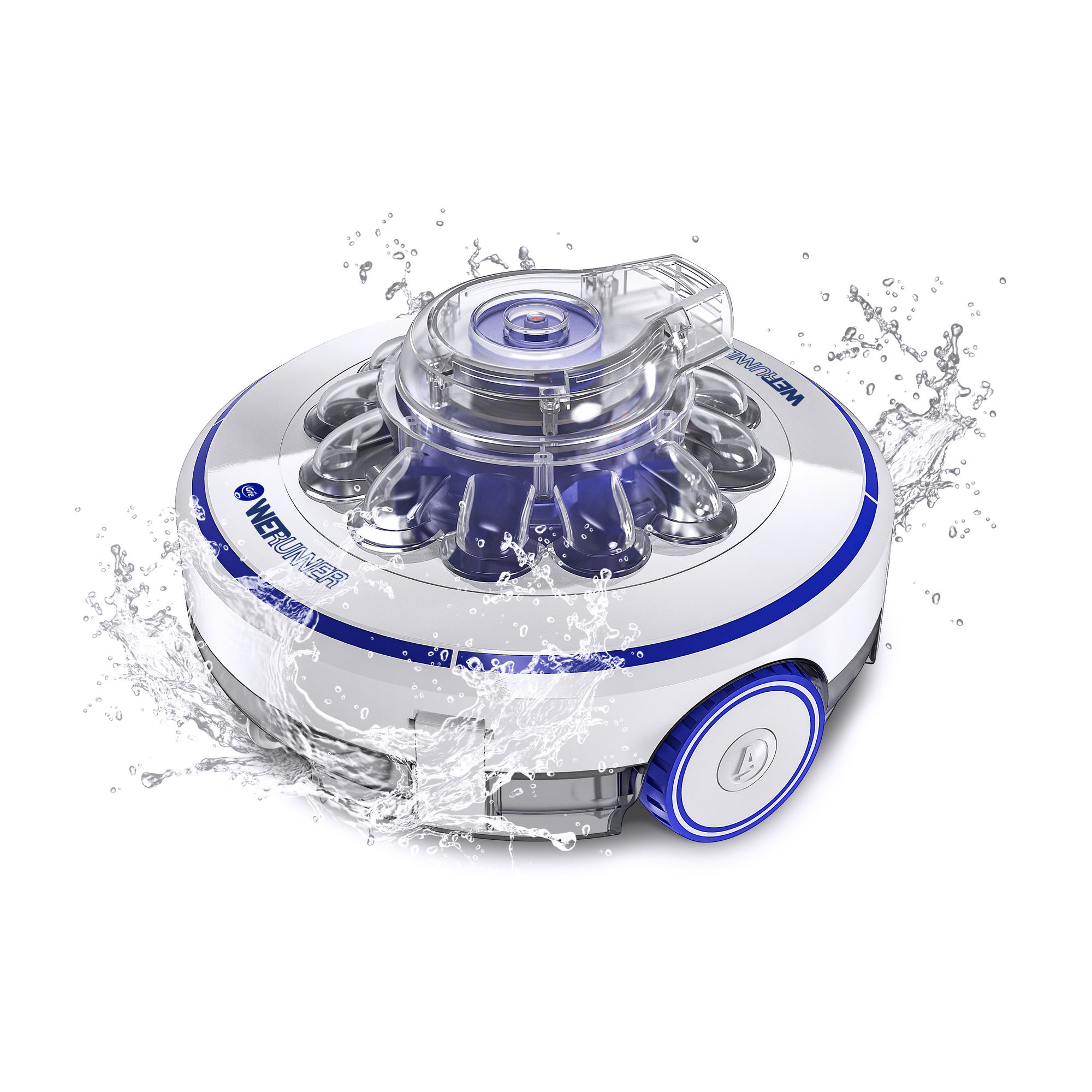 GRE Akku-Poolroboter 'RBR60' mit Akku bis 35 m²