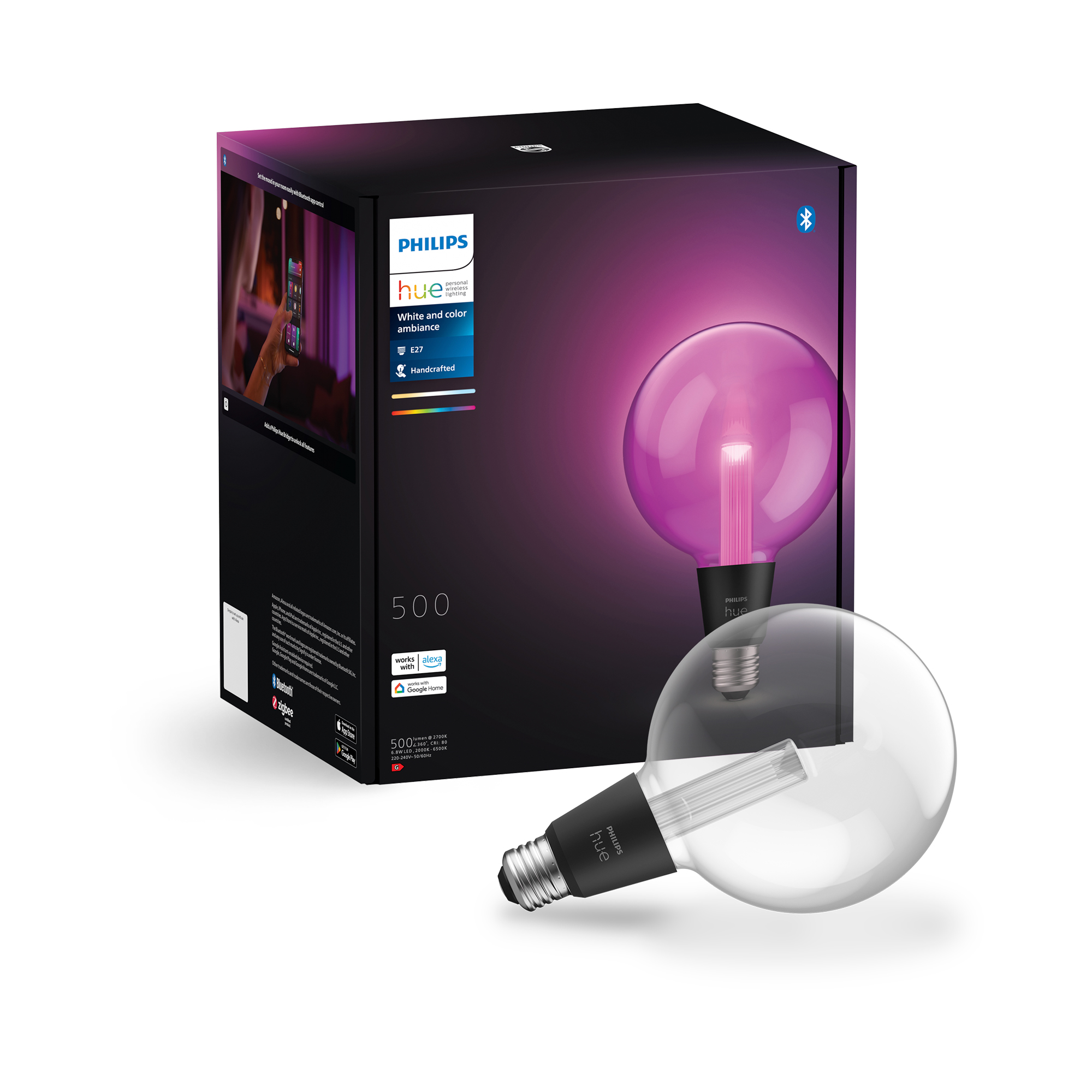 Philips Hue LED-Globe 'Hue LG' 500 lm E27
