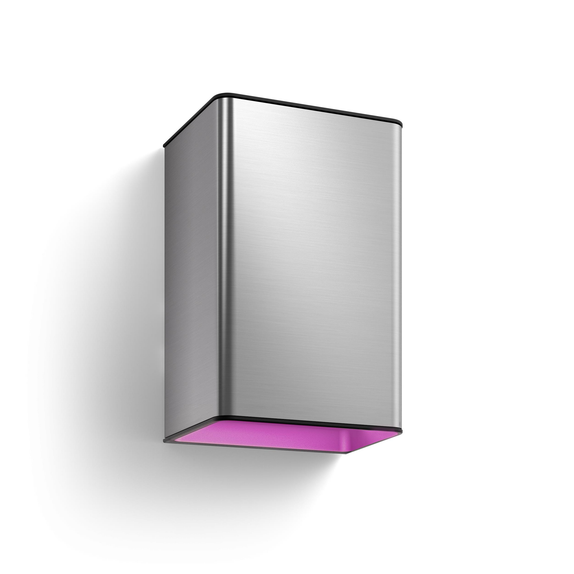 Philips Hue Wandleuchte 'Hue Resonate' silberfarben 12 x 18 cm