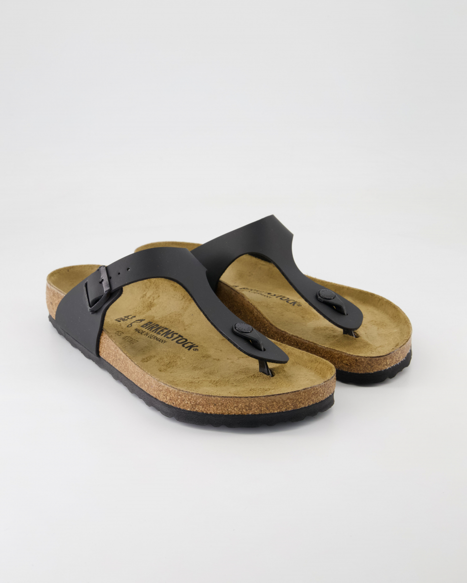Birkenstock Schuhe - Gizeh Birko-Flor Birko-Flor (Schwarz, Gr. 44)