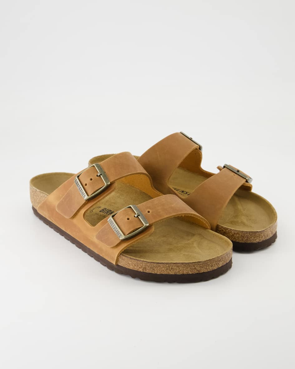 Birkenstock Schuhe - Arizona Leder Leder (Braun, Gr. 43)