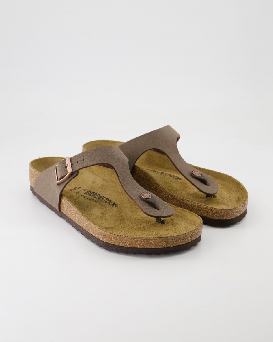 Birkenstock Schuhe - Gizeh Birko-Flor Birko-Flor (Braun, Gr. 46)