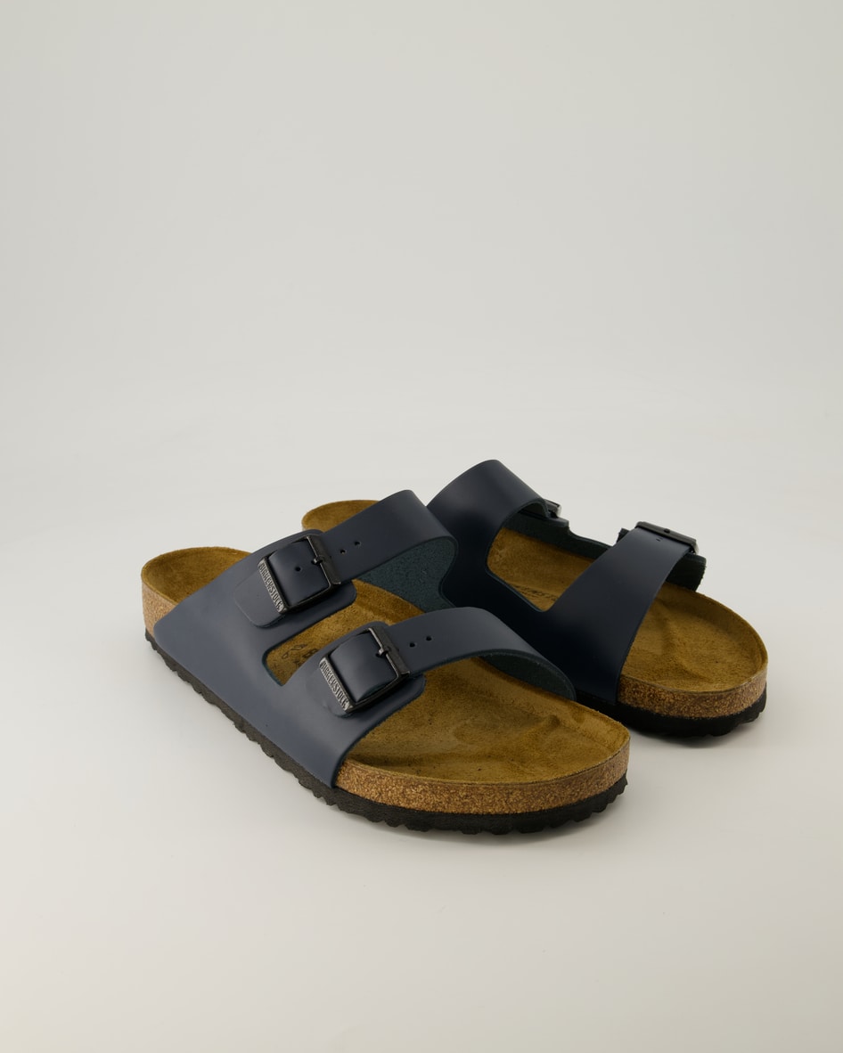 Birkenstock Schuhe - Arizona Leder Leder (Blau, Gr. 50)