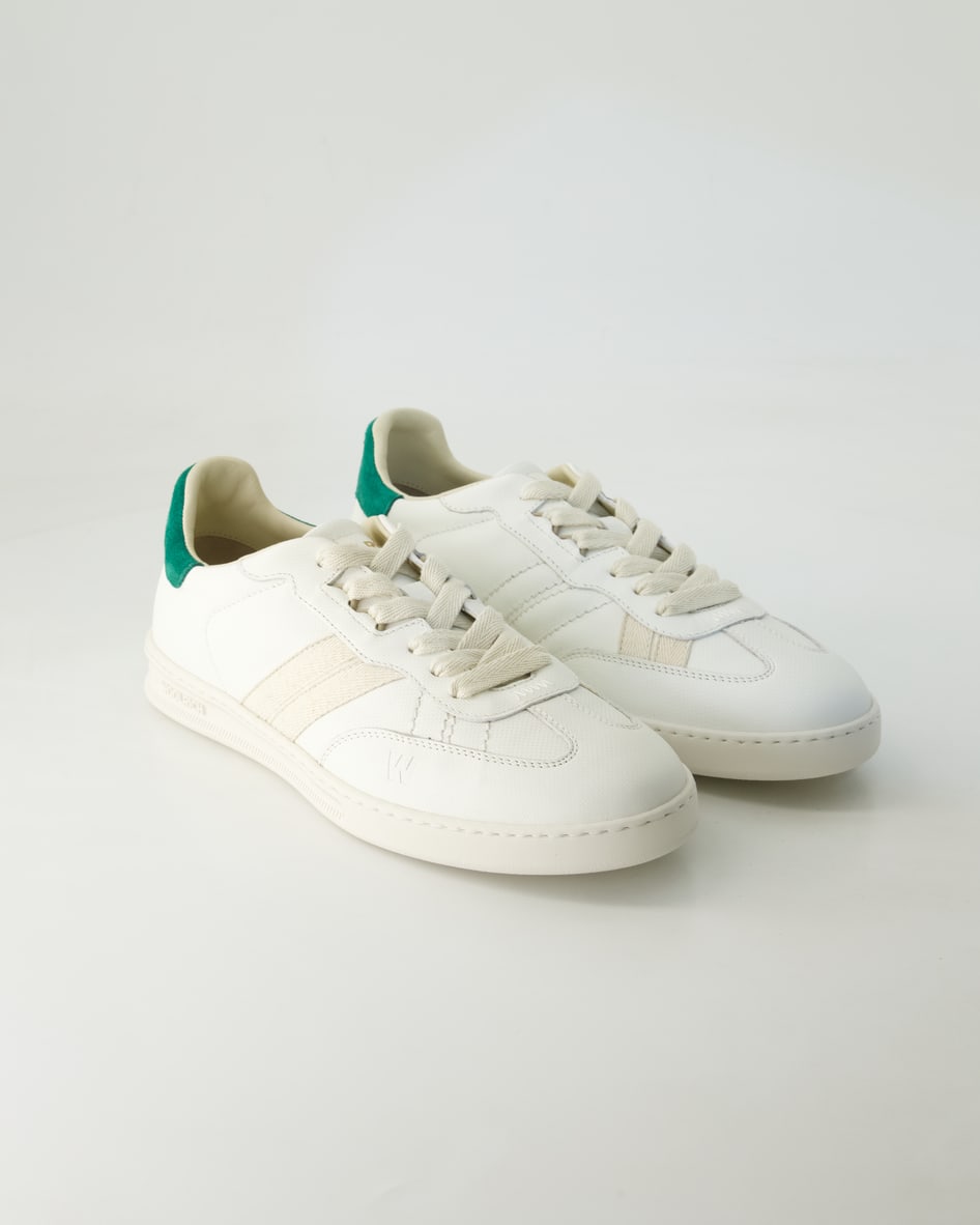 Woolrich Schuhe - Double U.T Glattleder (Weiß, Gr. 46)