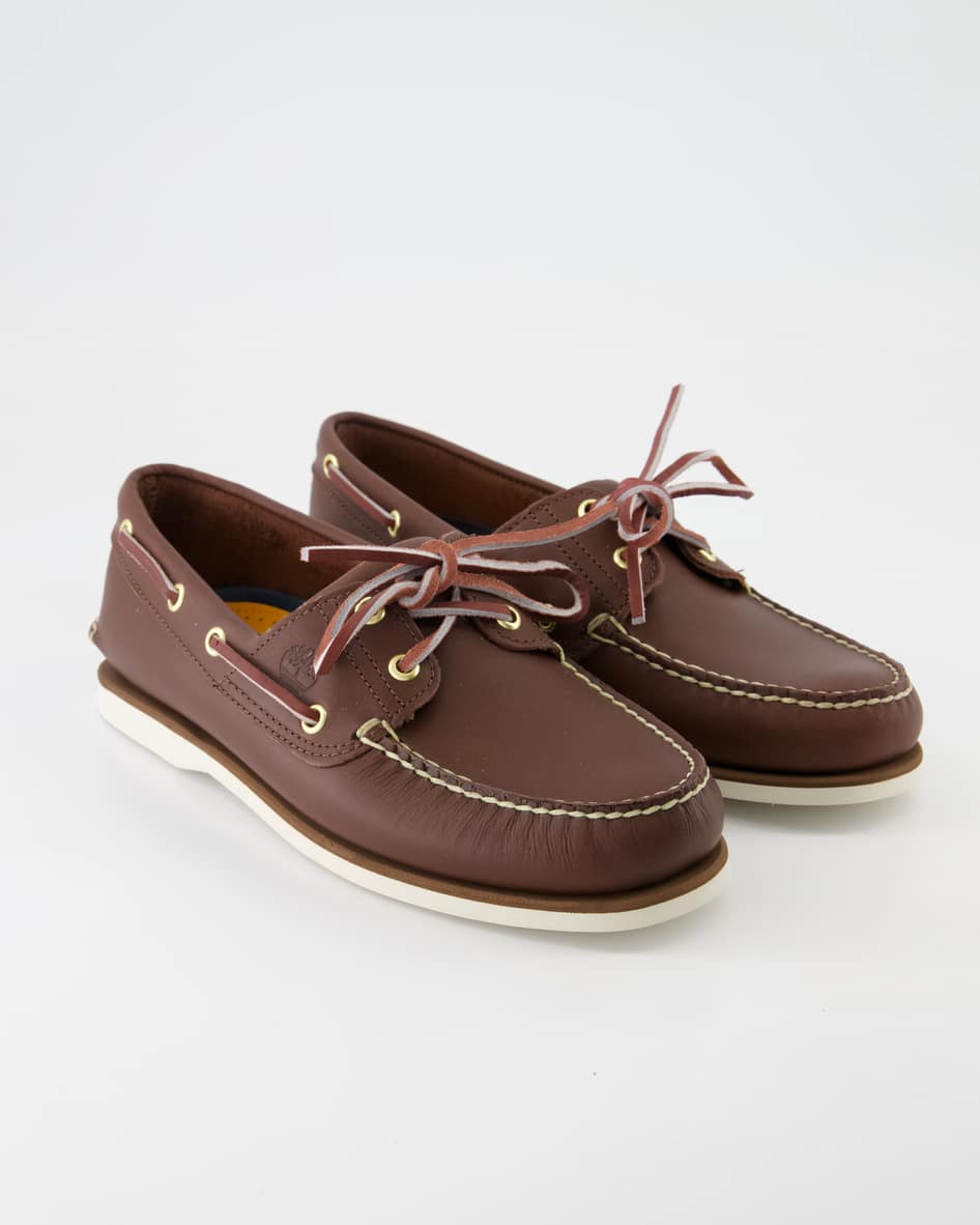 Timberland Schuhe - Classic Boat Leder (Braun, Gr. 42)