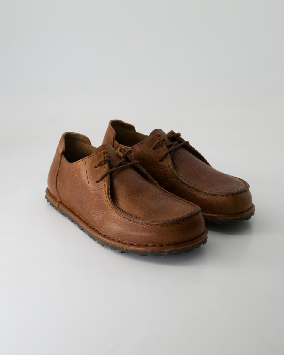 Birkenstock Schuhe - Utti Lace Leder Leder (Braun, Gr. 40)