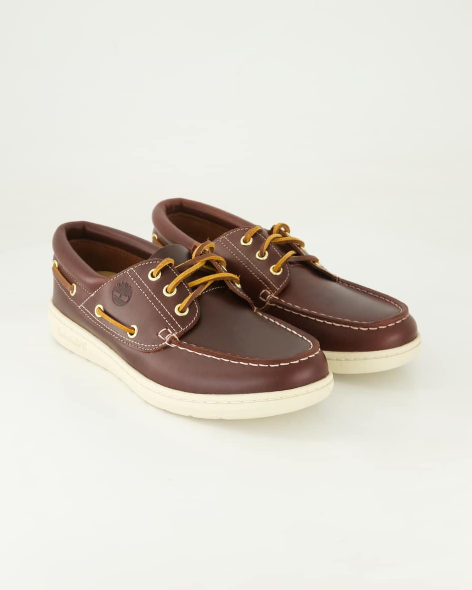 Timberland Schuhe - Portofino Pier Boat Glattleder (Braun, Gr. 45 ½)