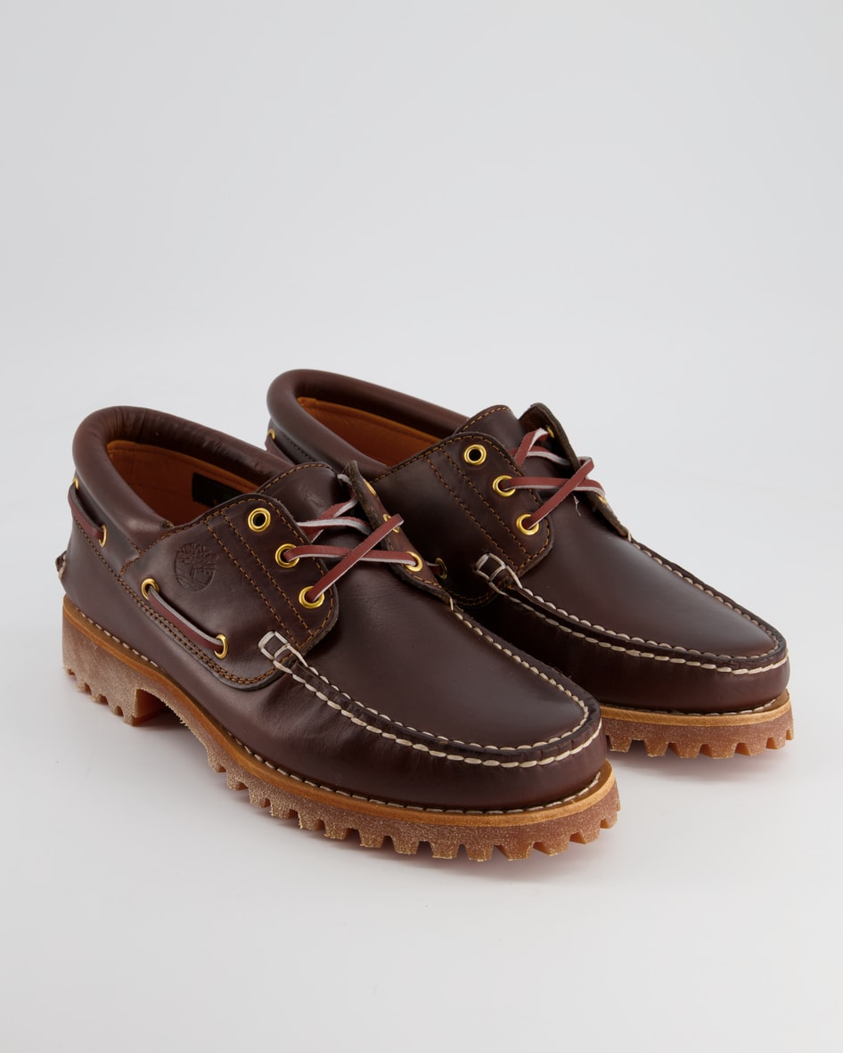 Timberland Schuhe - HS 3 EYE Glattleder (Braun, Gr. 50)