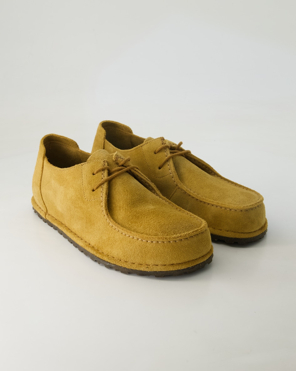 Birkenstock Schuhe - Utti Lace Veloursleder Veloursleder (Braun, Gr. 42)