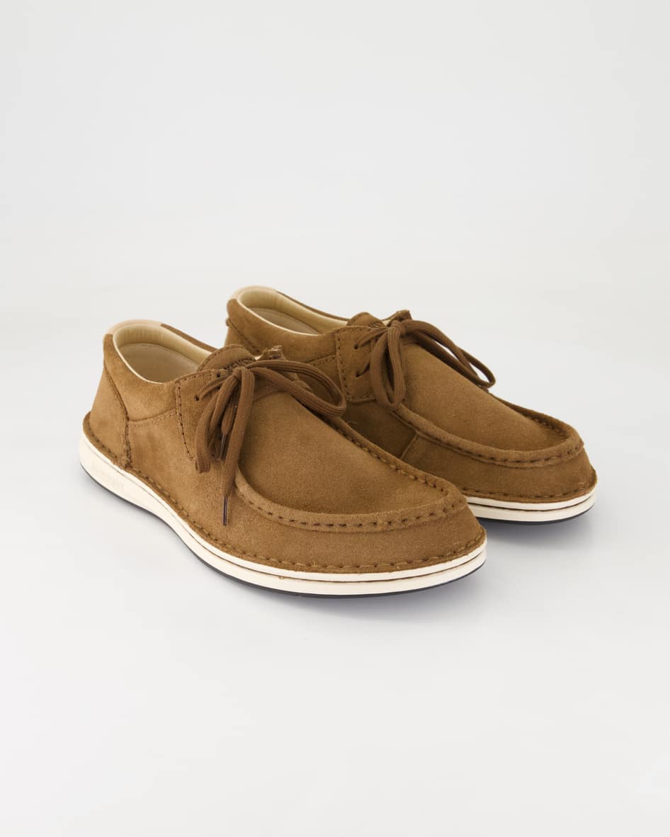 Birkenstock Schuhe - Pasadena Veloursleder Veloursleder (Braun, Gr. 40)