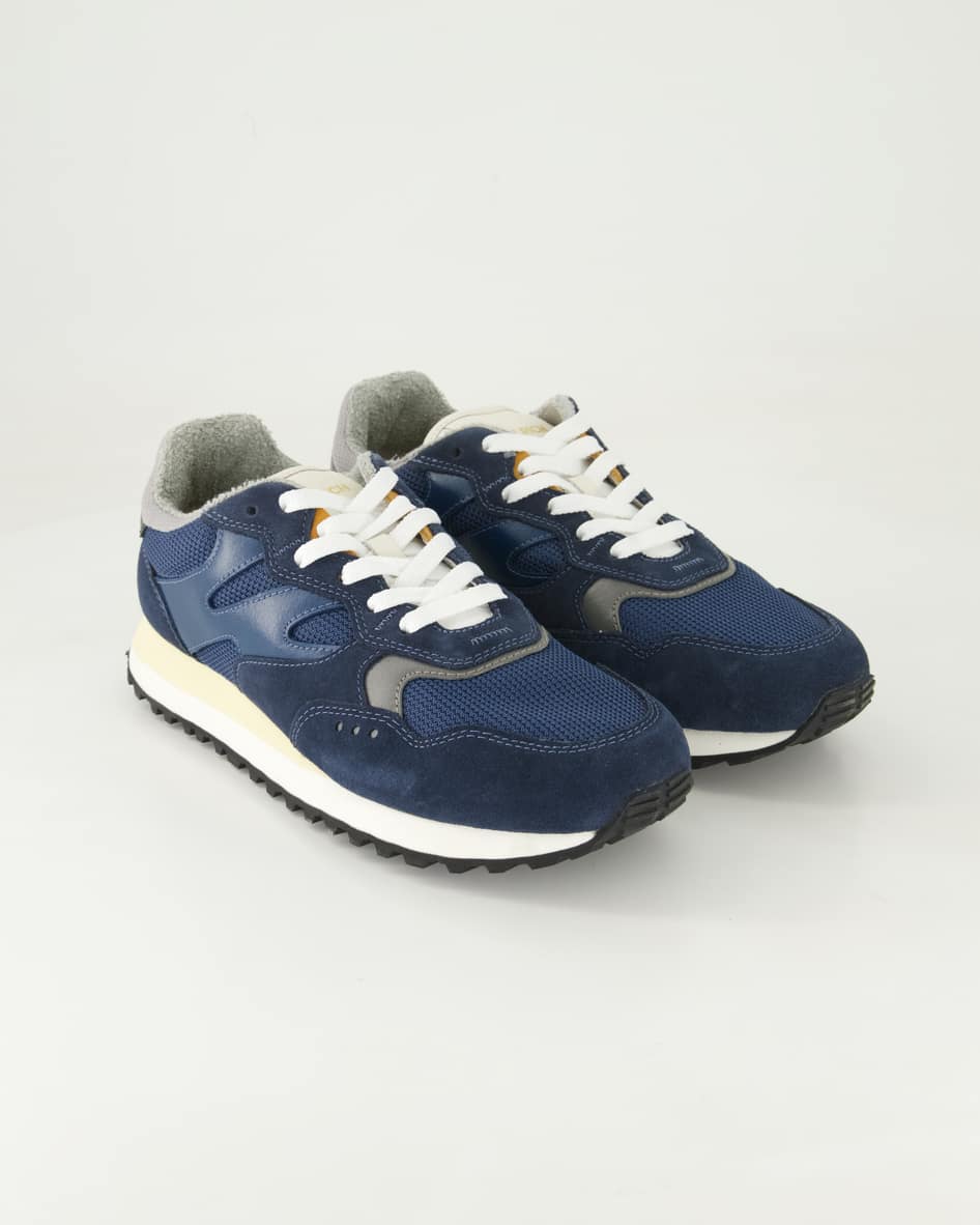 Woolrich Schuhe - Gravel Leder und Textil (Blau, Gr. 40)