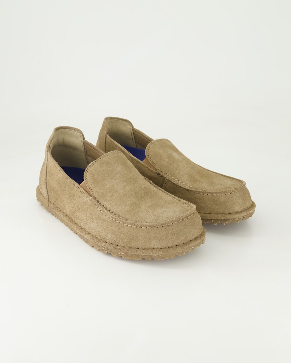 Birkenstock Schuhe - Utti Slip On Veloursleder Veloursleder (Beige, Gr. 42)