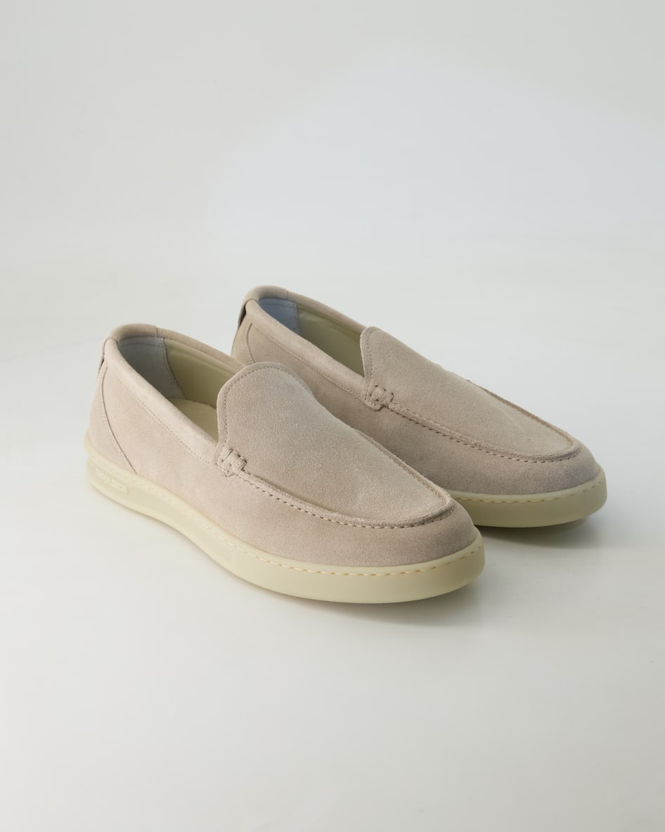 Woolrich Schuhe - Double U.T Veloursleder (Beige, Gr. 44)