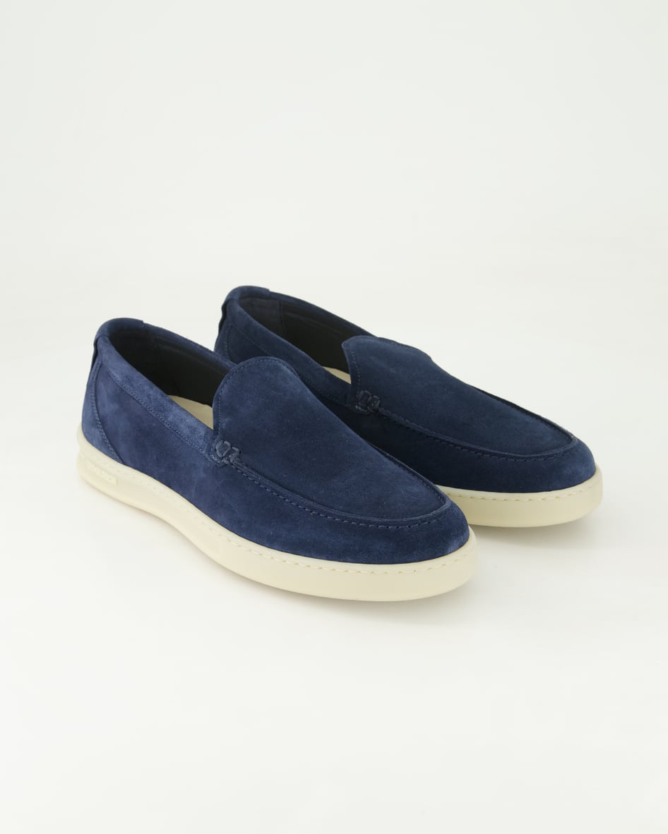 Woolrich Schuhe - Double U.T Veloursleder (Blau, Gr. 46)
