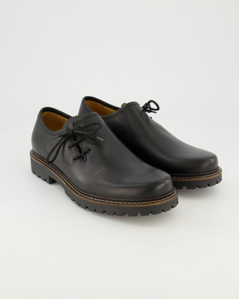 Dirndl & Bua Schuhe - 6054-03 Glattleder (Schwarz, Gr. 43)